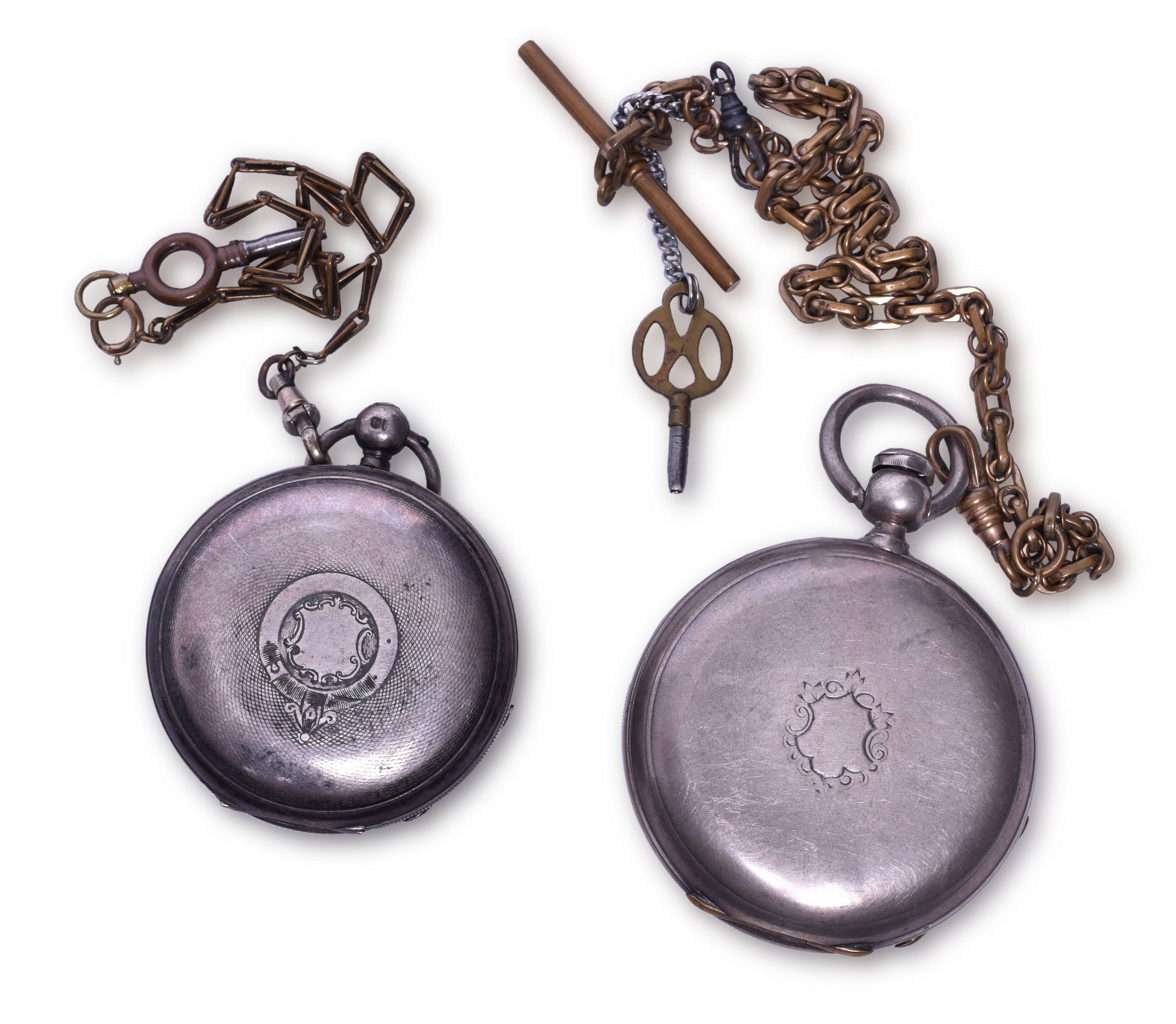 4301 - Paul Breton and Roherhams Key Wind Pocket Watches thumbnail