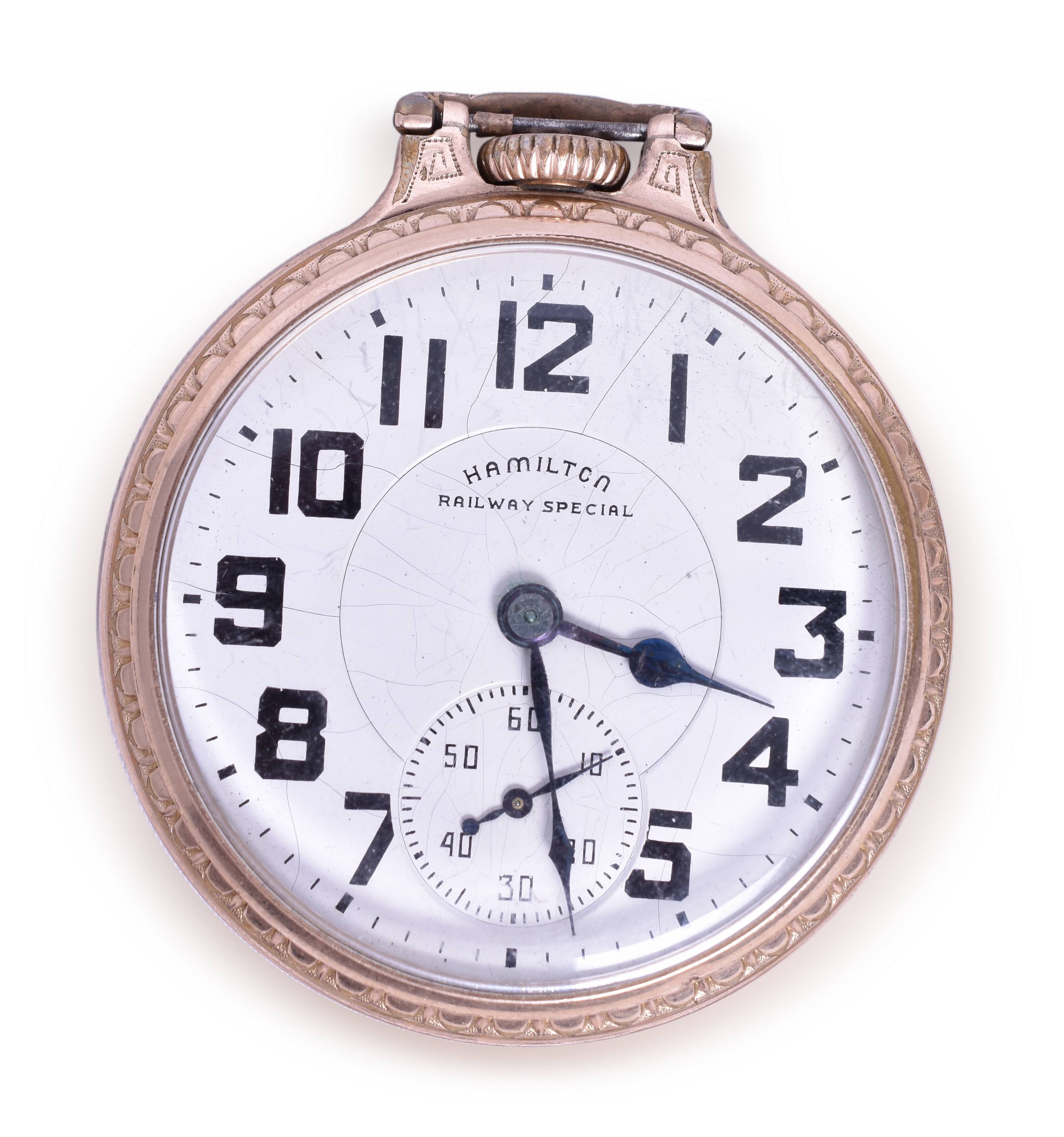 4376 - Hamilton Railway Special Model 2 Grade 992 16 Seconds / 21 Jewels thumbnail