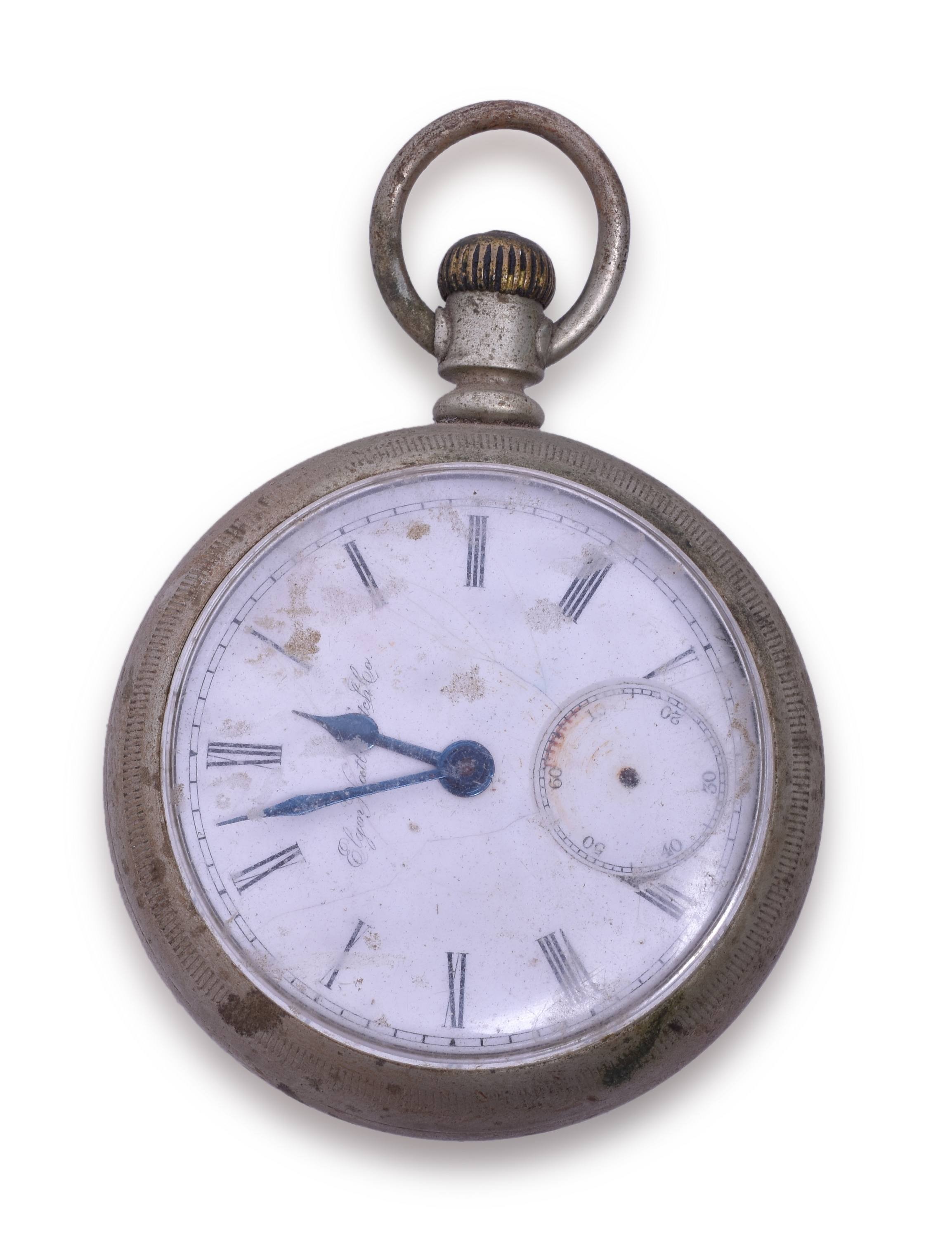 4382 - Elgin Model 3 Grade 10 18 Seconds / 11 Jewels Pocket Watch thumbnail