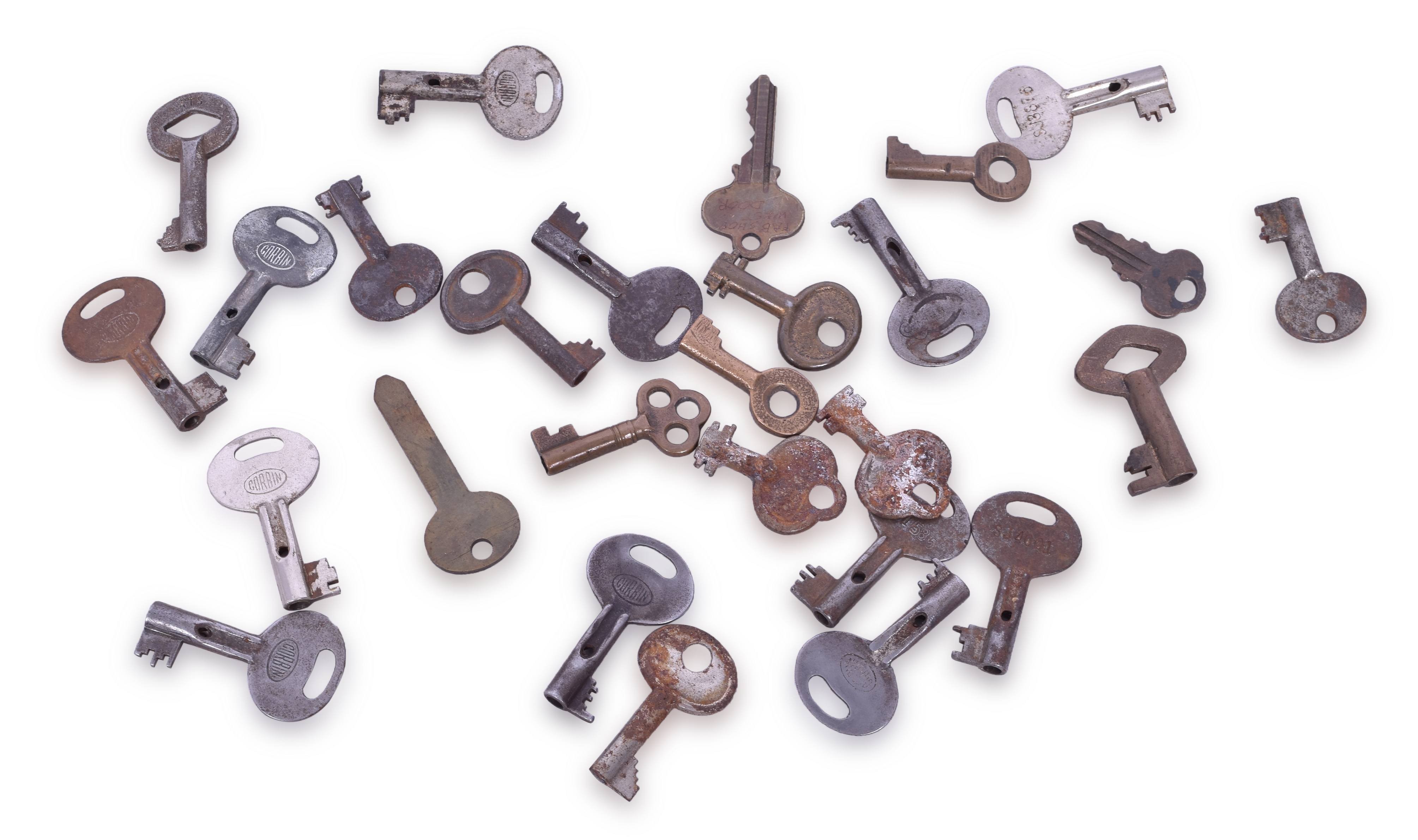 4414 - 27 Keys for Corbin, F-S Hardware, and other locks thumbnail