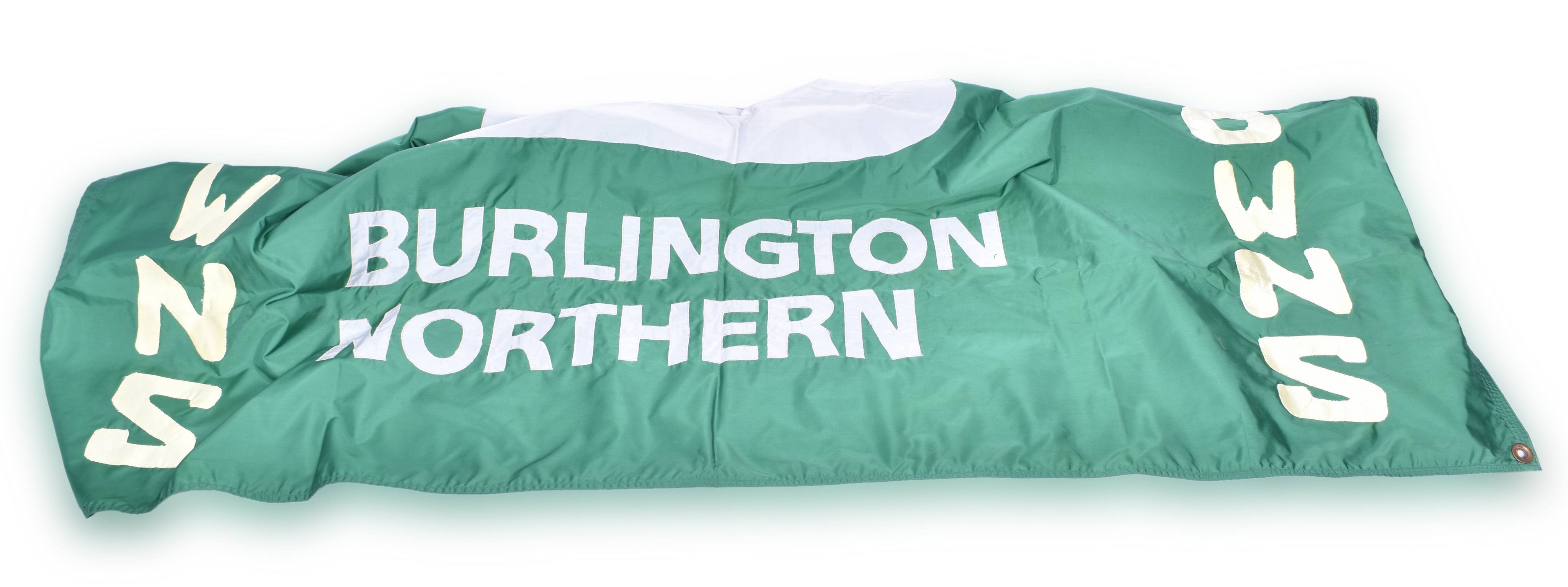 4416 - Burlington Northern Embroidered Railroad Flag thumbnail