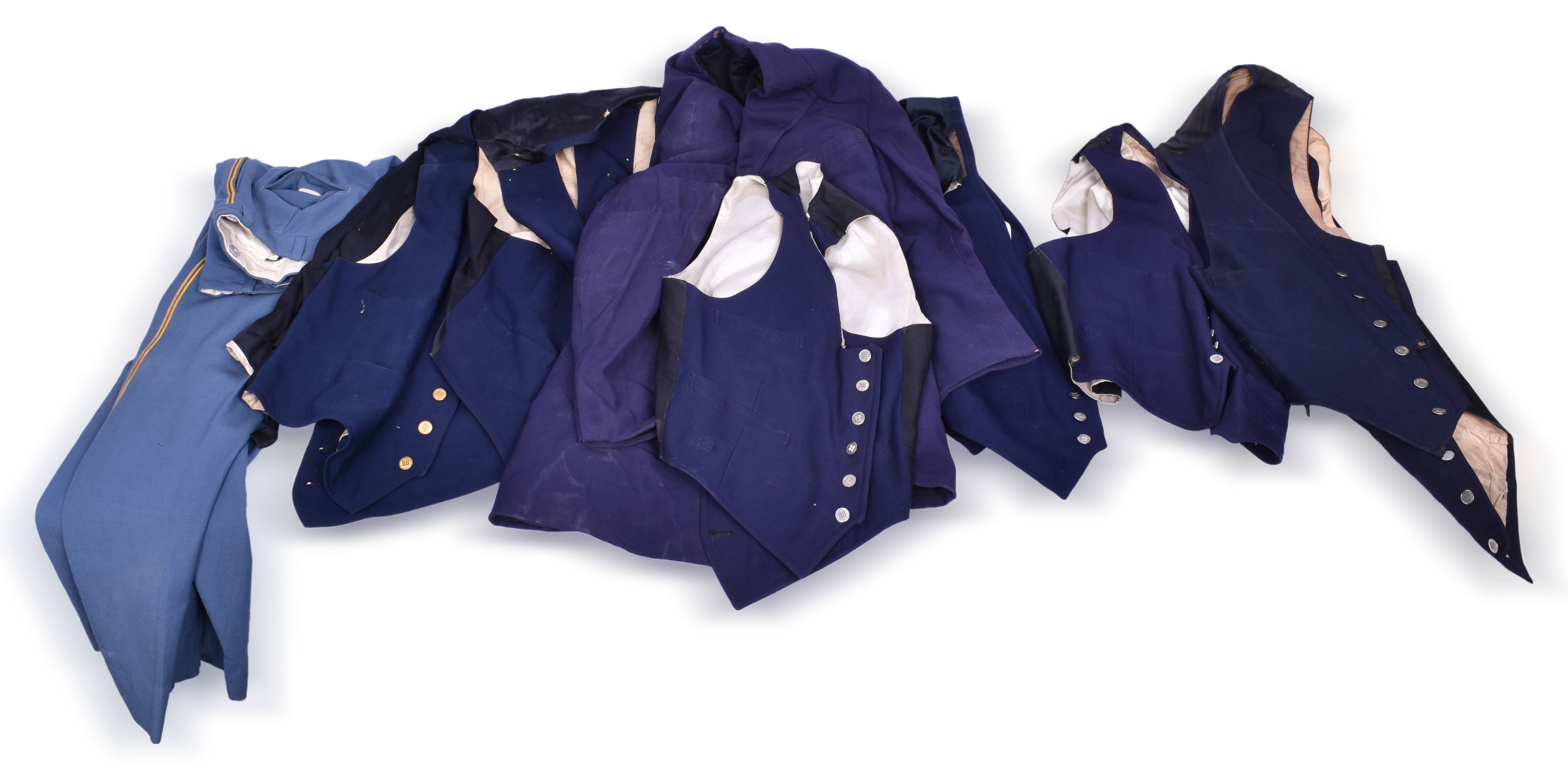 4430 - Railroad Conductor / Trainman Uniform Vests, Jacket, and Pants - CB&Q and Missouri Pacific thumbnail