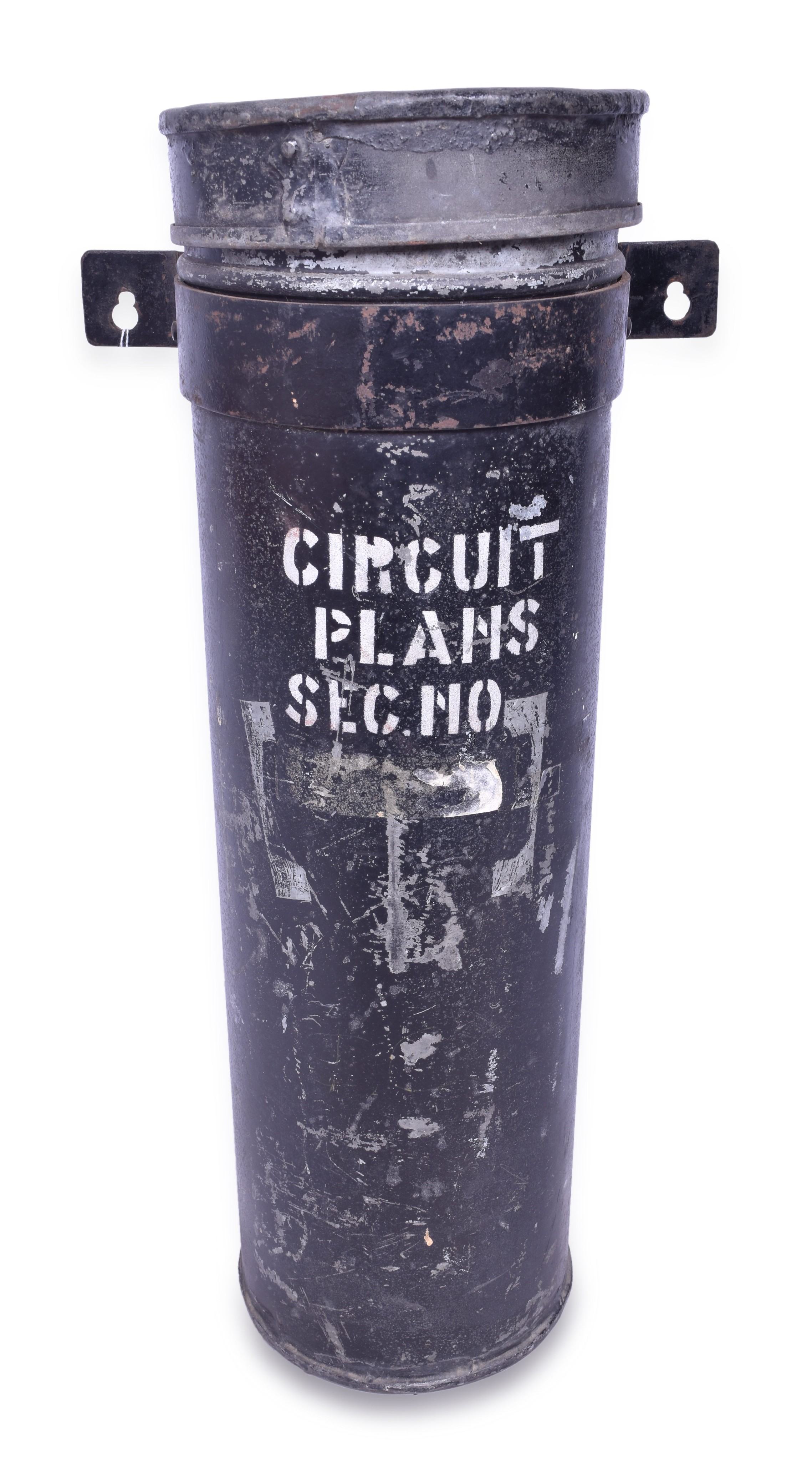 18 - Railroad Track Circuit Plans Steel Canister thumbnail