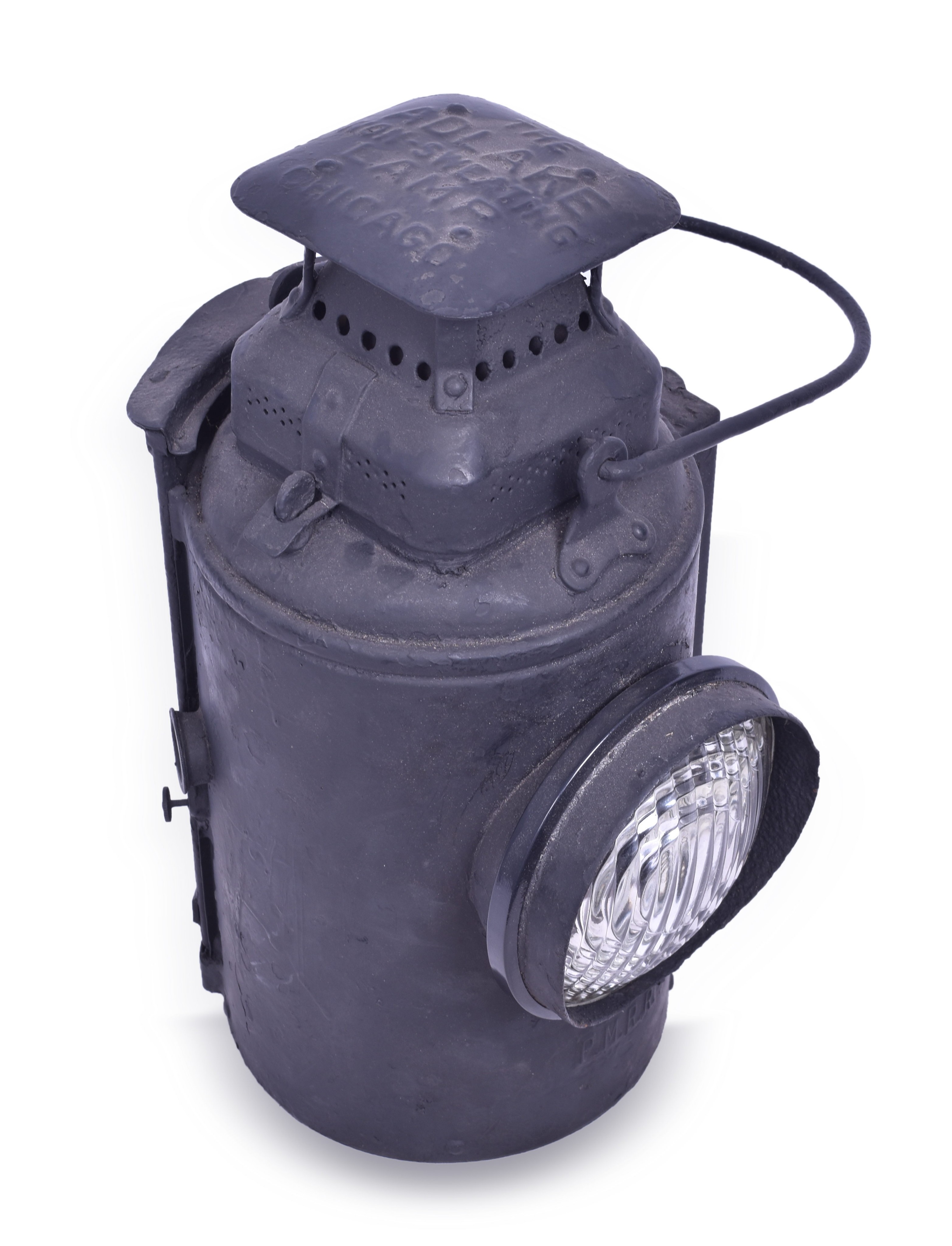 68 - Adams & Westlake / Adlake Pere Marquette Railroad Semaphore Lamp thumbnail