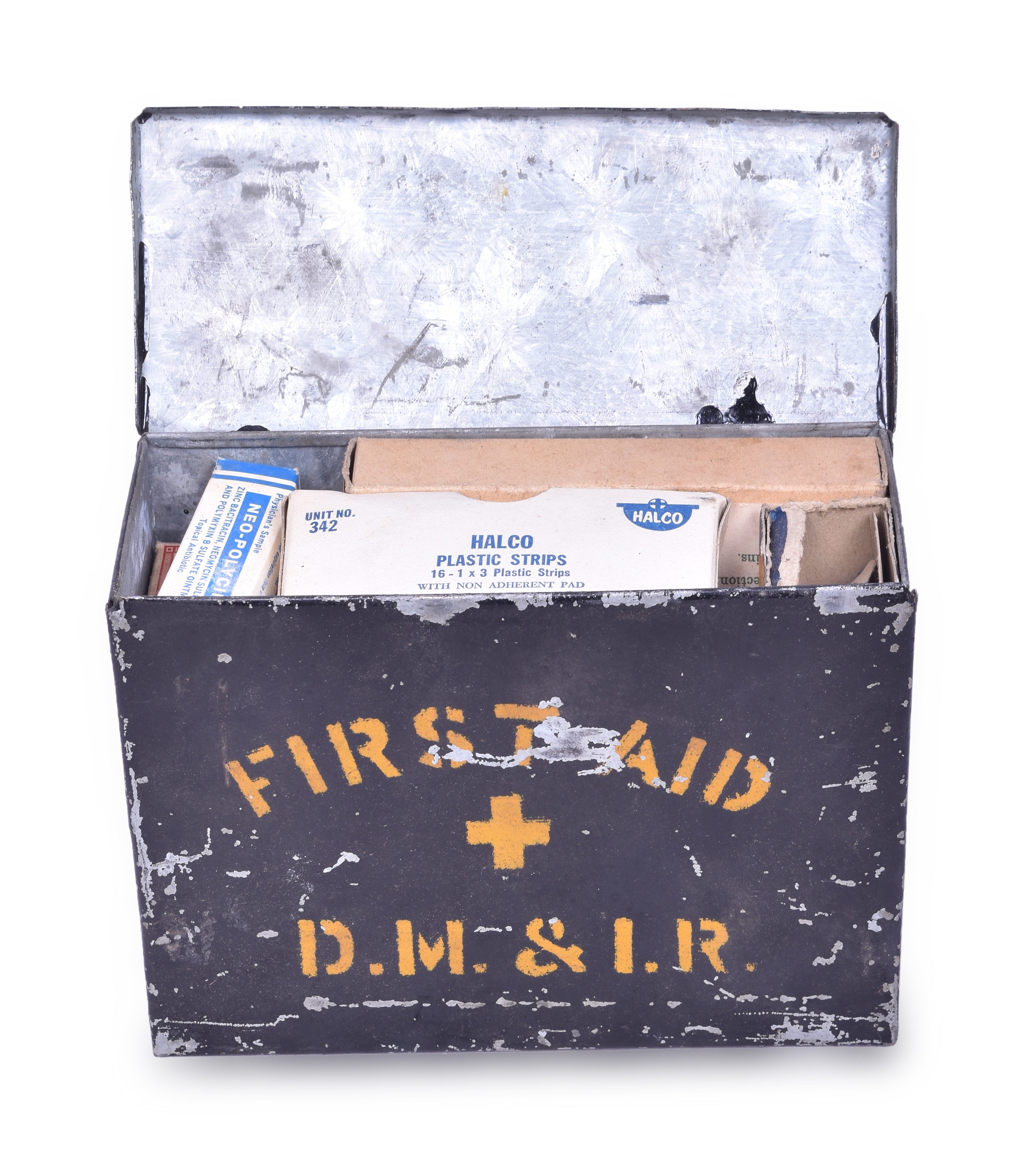 74 - Duluth Missabe and Iron Range Railroad First Aid Kit w/ Contents thumbnail