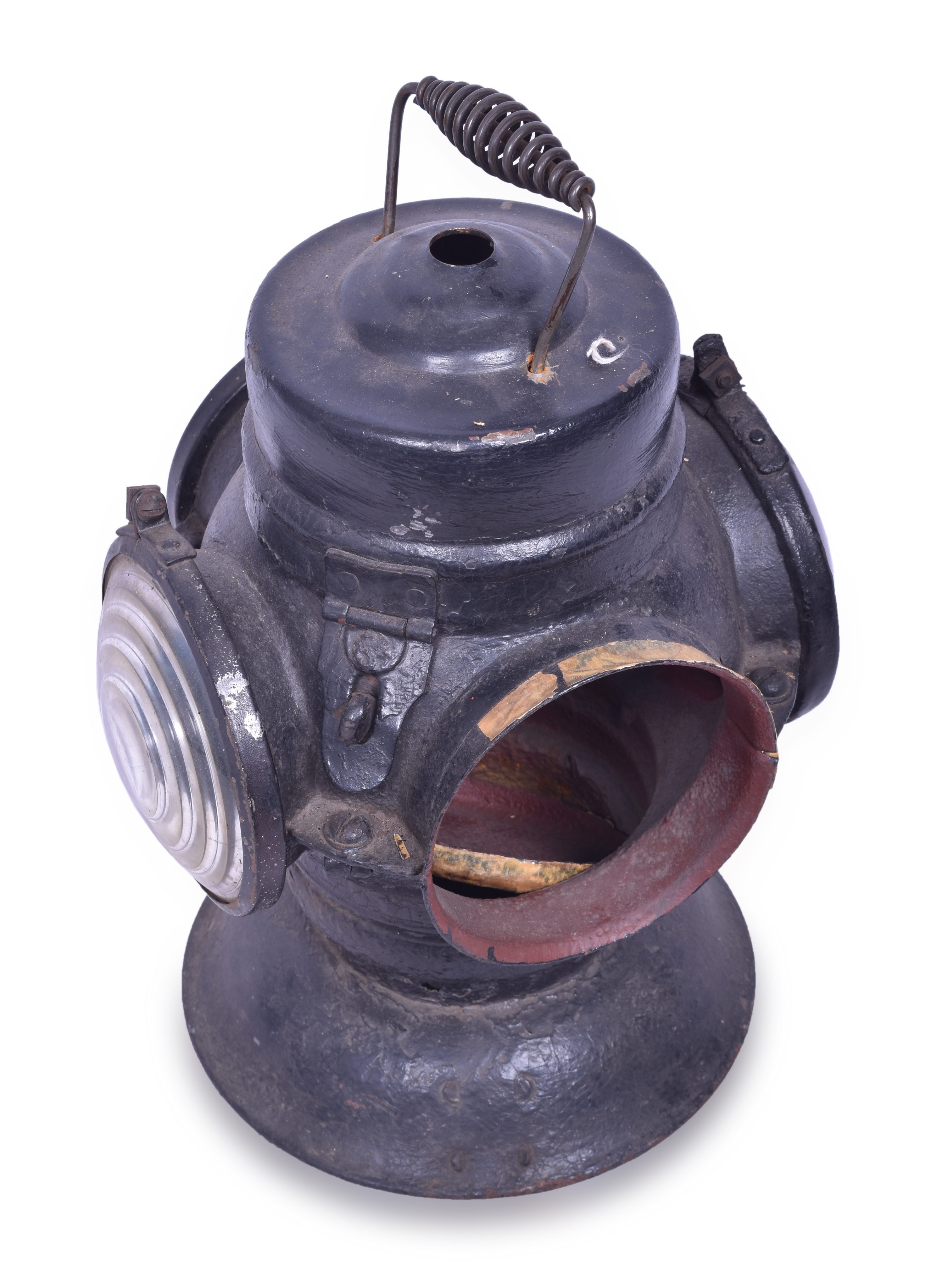 76 - Bell Bottom Railroad Locomotive Classification Lamp thumbnail
