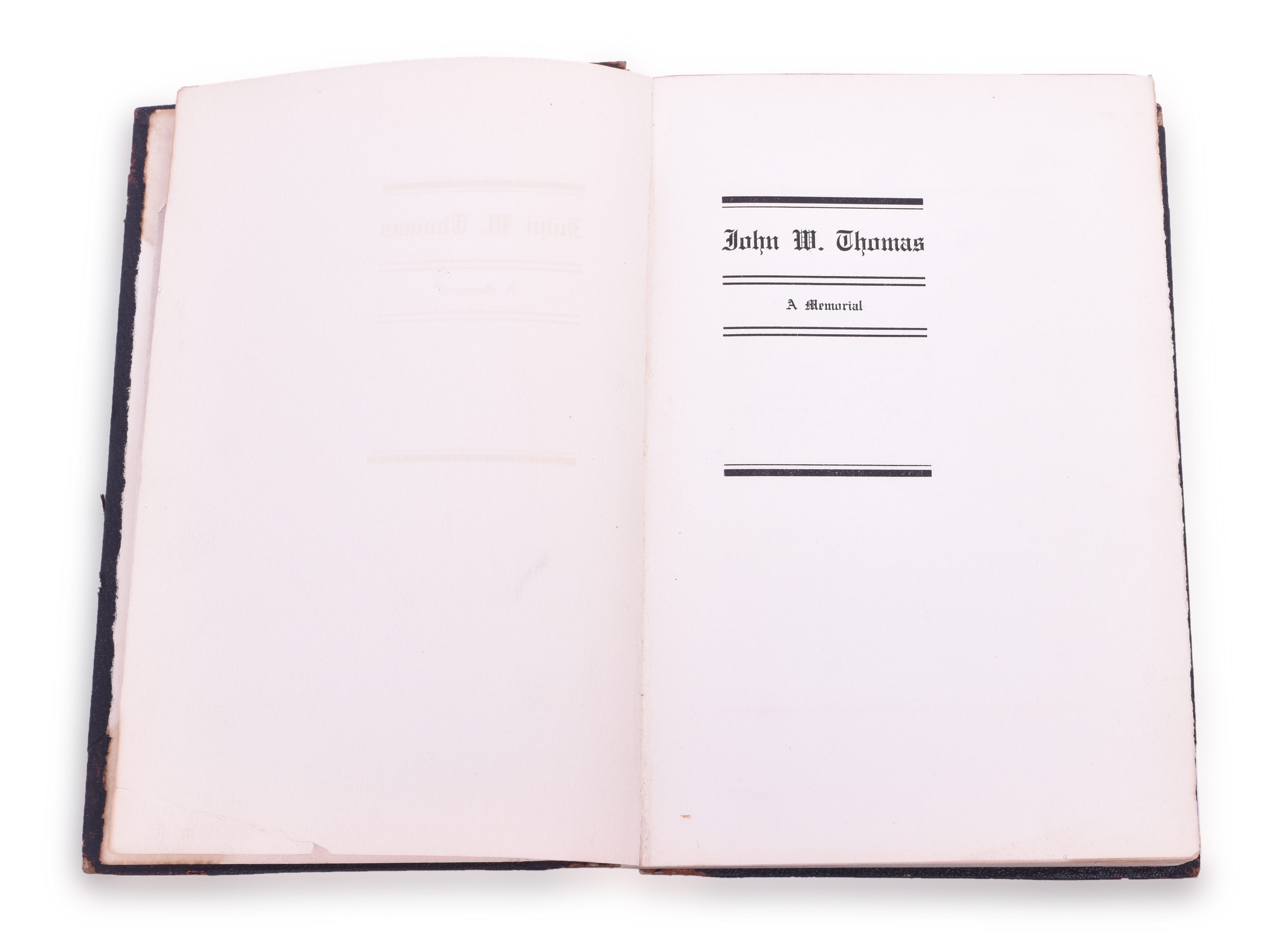 77 - 1906 Memorial Book for Nashville Chattanooga & St. Louis Railway President John W. Thomas thumbnail