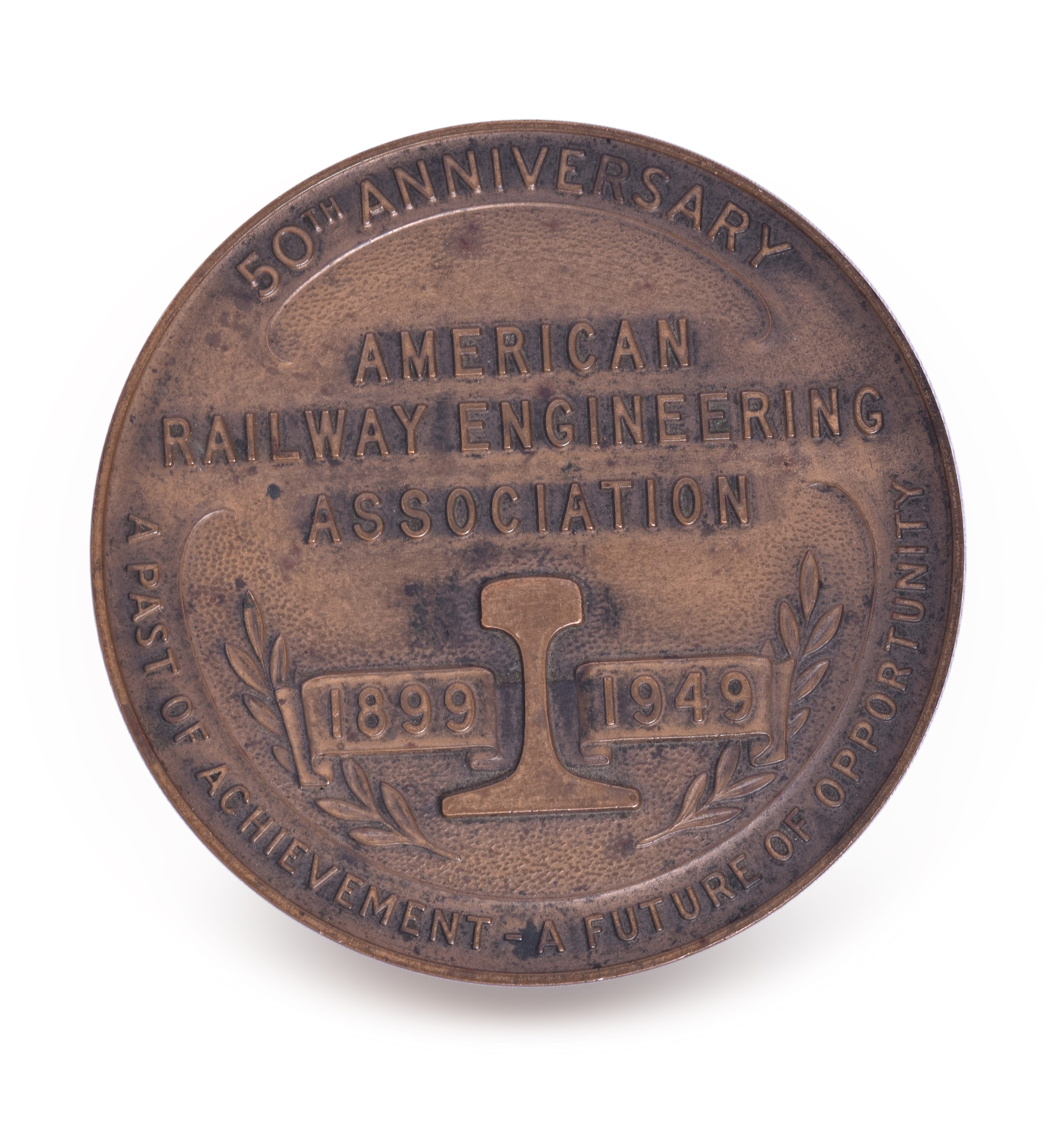 78 - American Railway Engineering Association 50th Anniversary Medallion thumbnail