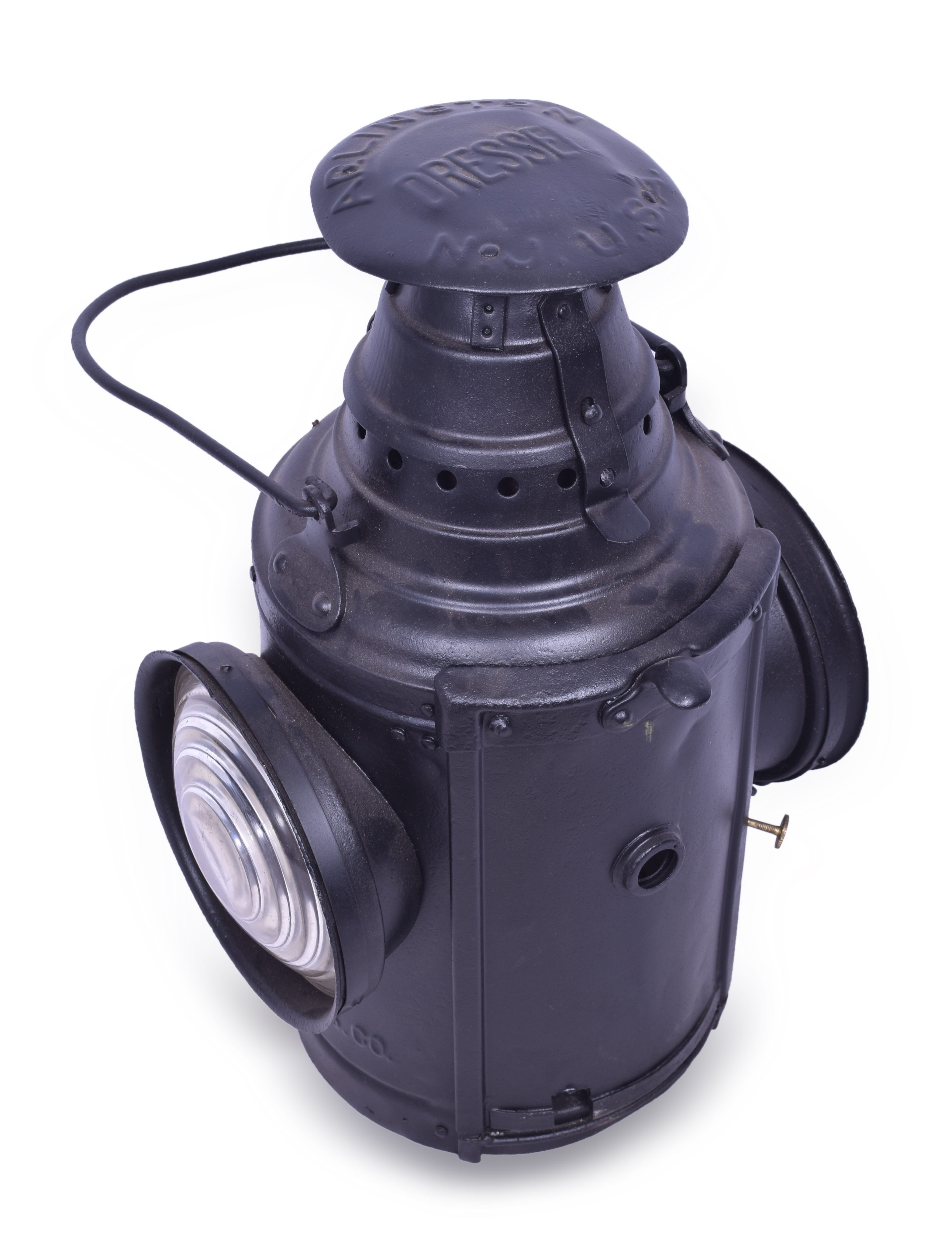 84 - Dressel Railroad Semaphore Lamp - Restored thumbnail