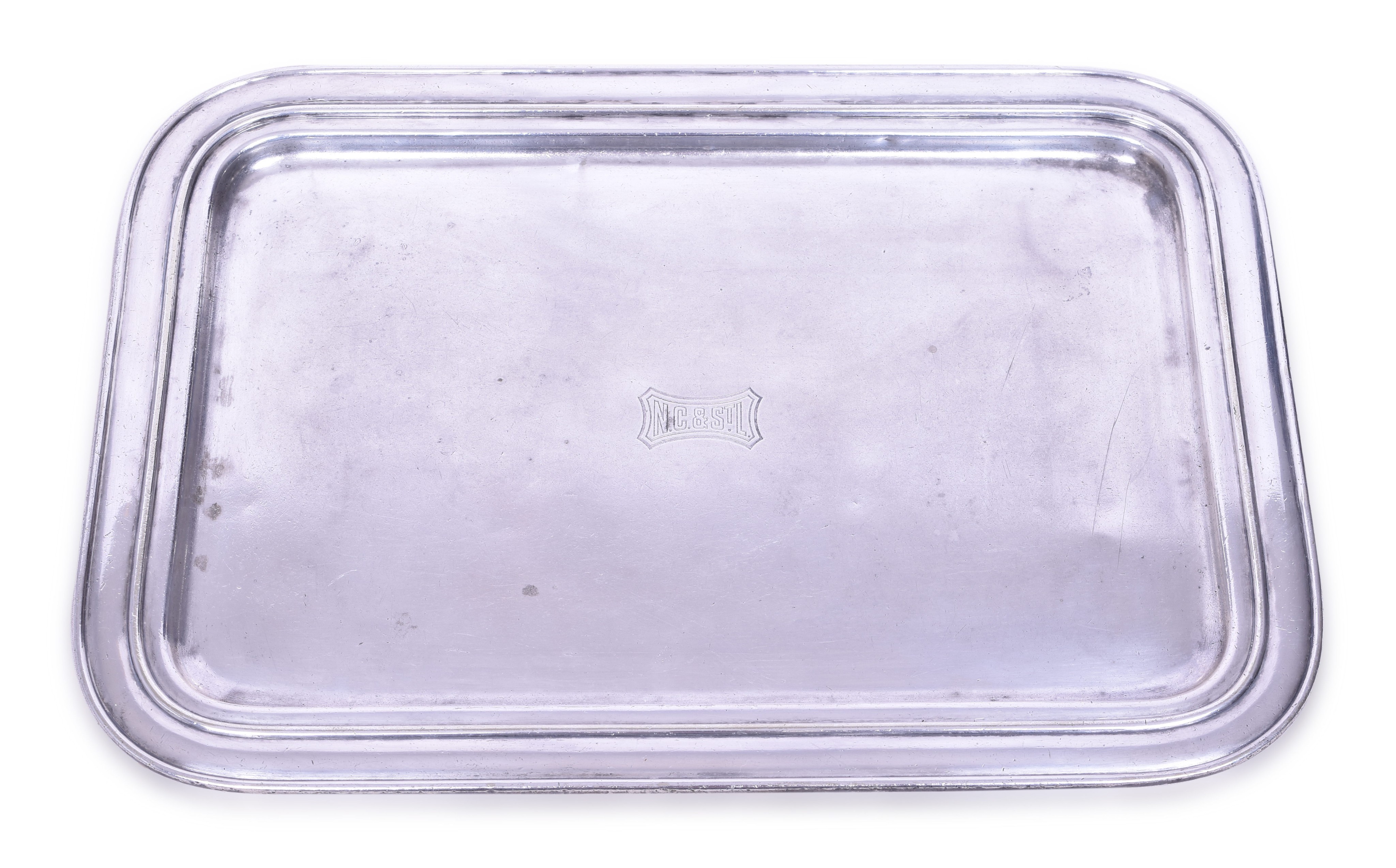 103 - Gorham Nashville Chattanooga & St. Louis Railway Silver Tray thumbnail
