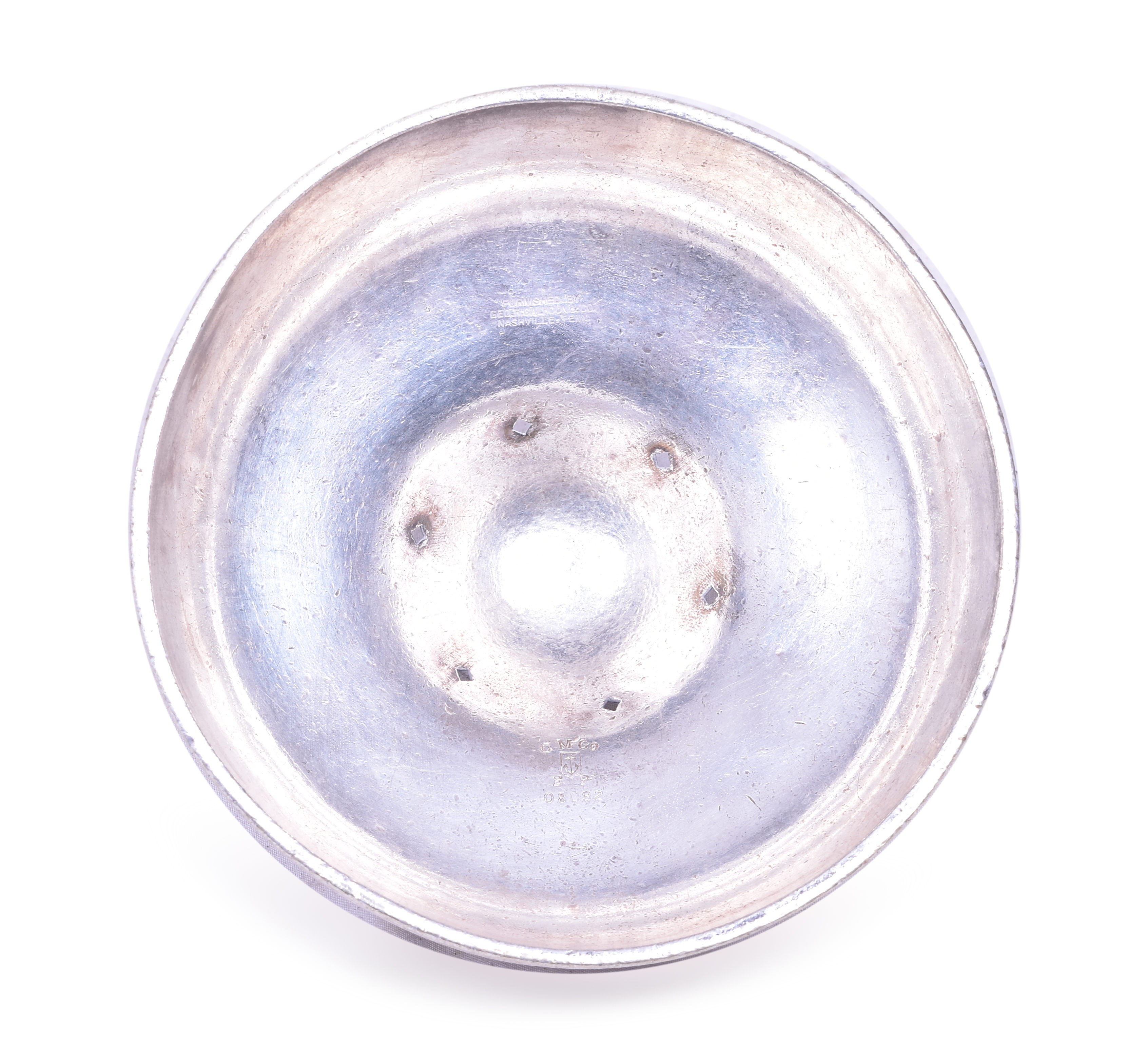 109 - Gorham Nashville Chattanooga & St. Louis Railway Silver Hot Food Cover thumbnail