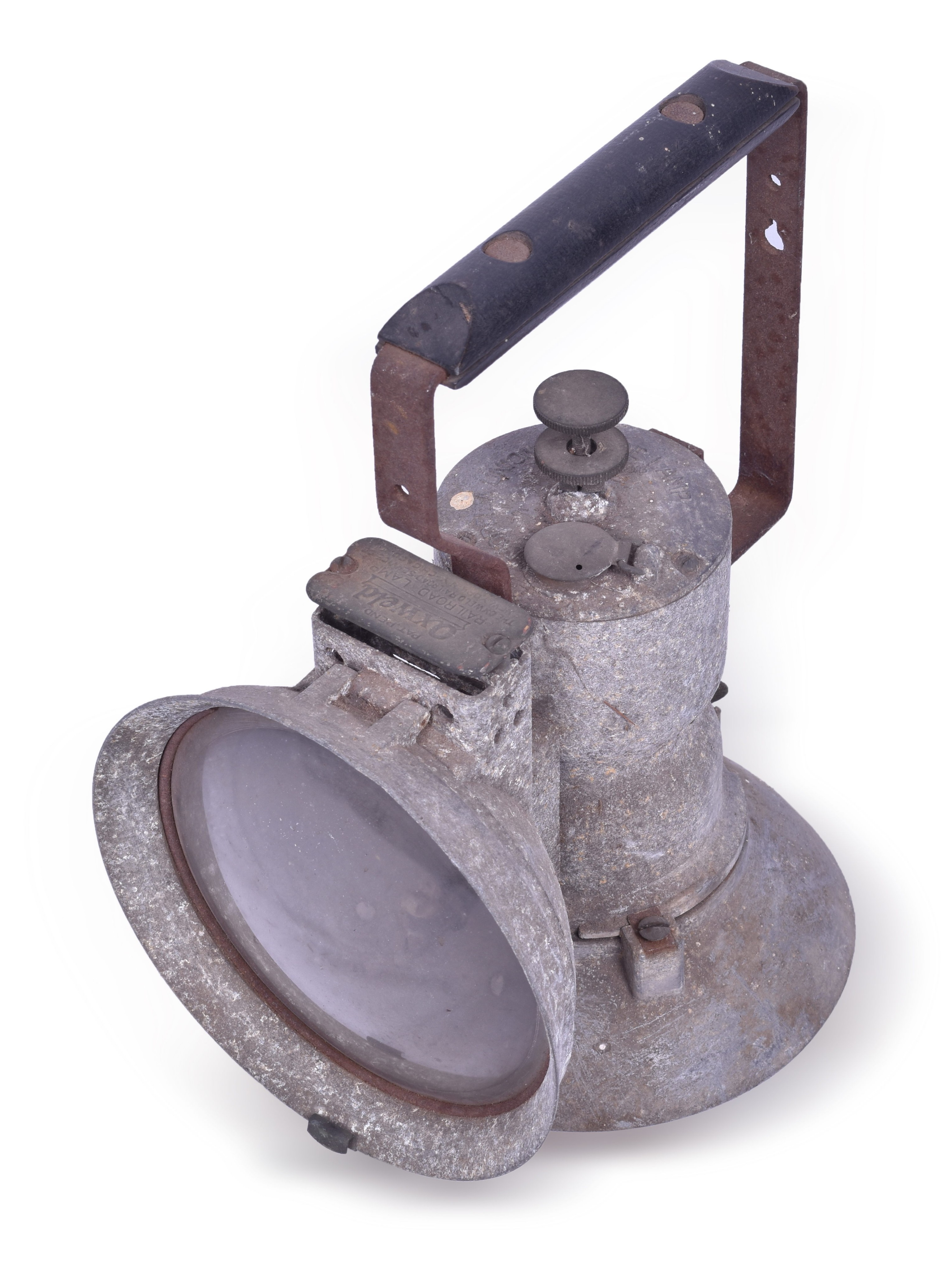 112 - Oxweld Model A Union Carbide Railroad Inspection Lamp thumbnail