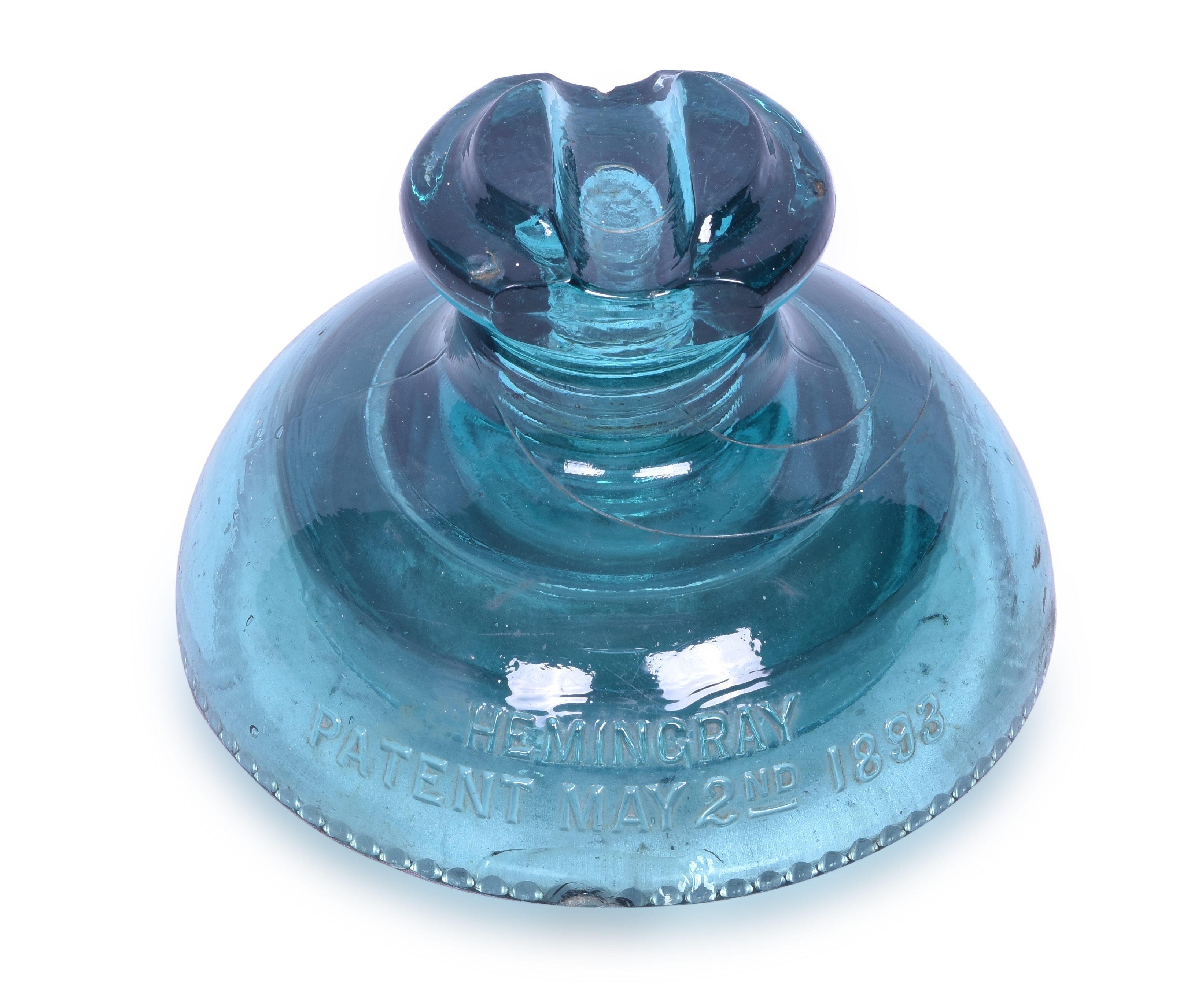 126 - Hemingray No. 75 Large Power Insulator thumbnail