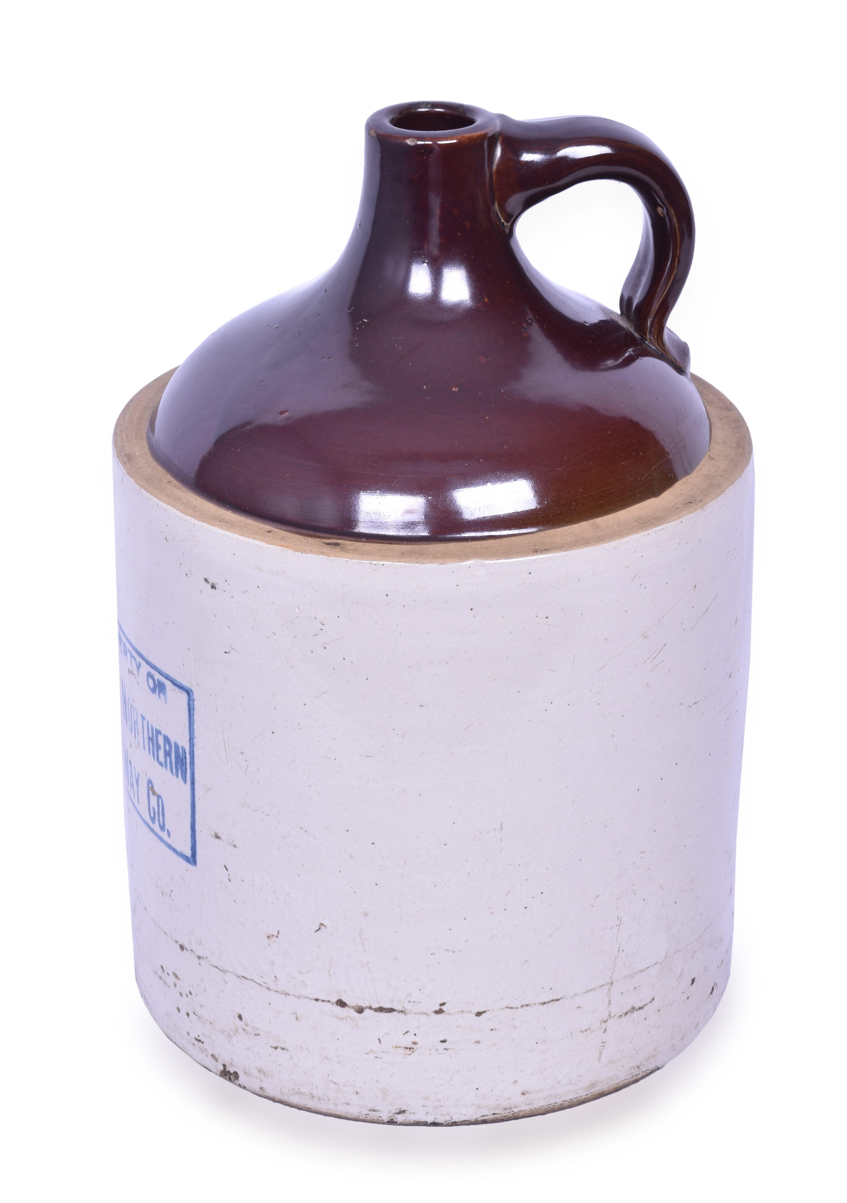 138 - Great Northern Railroad Stoneware Jug thumbnail