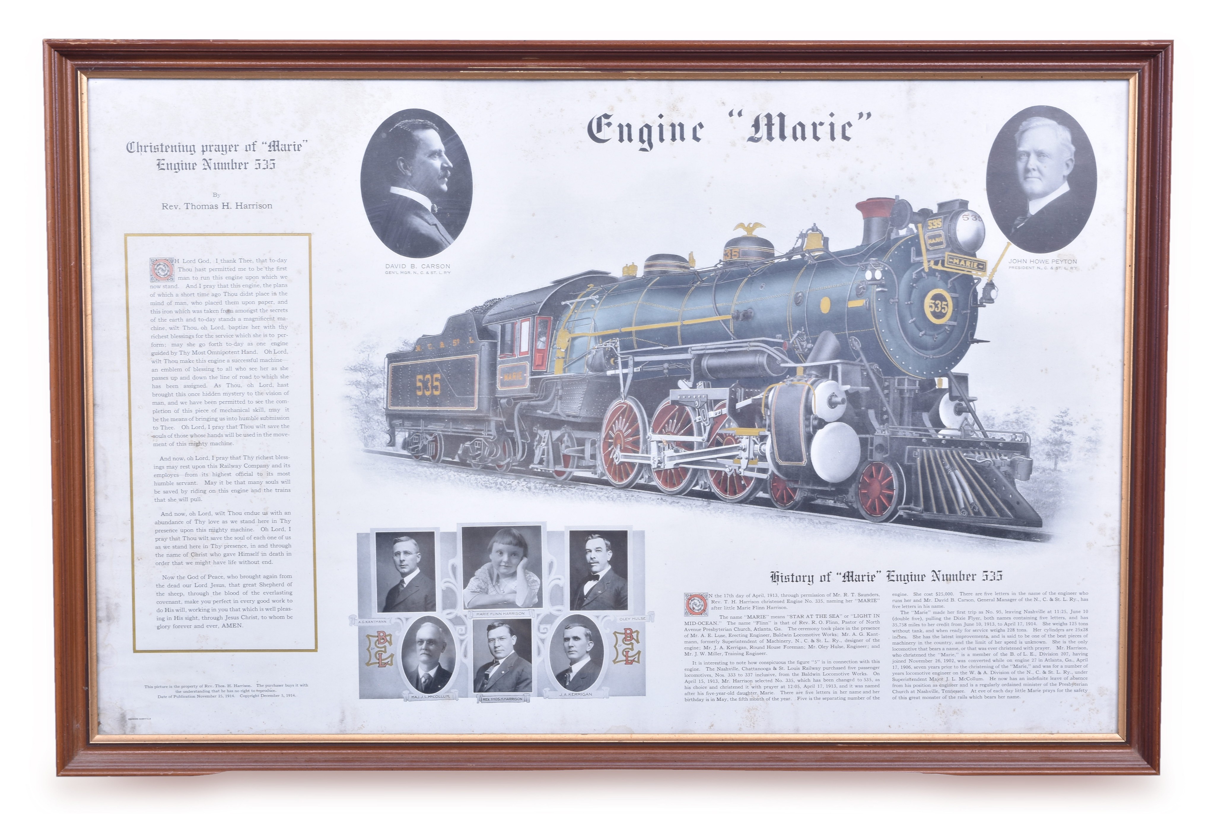 141 - Nashville Chattanooga & St. Louis Railway Engine 