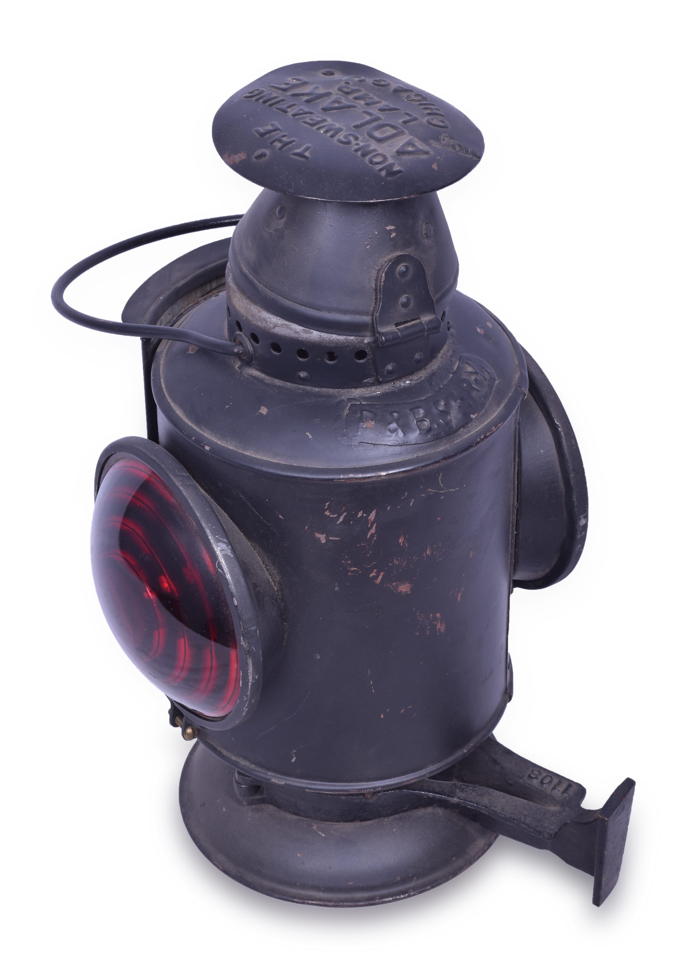 144 - Adams & Westlake / Adlake Plymouth and Brockton Street Railway Right Marker Lamp thumbnail