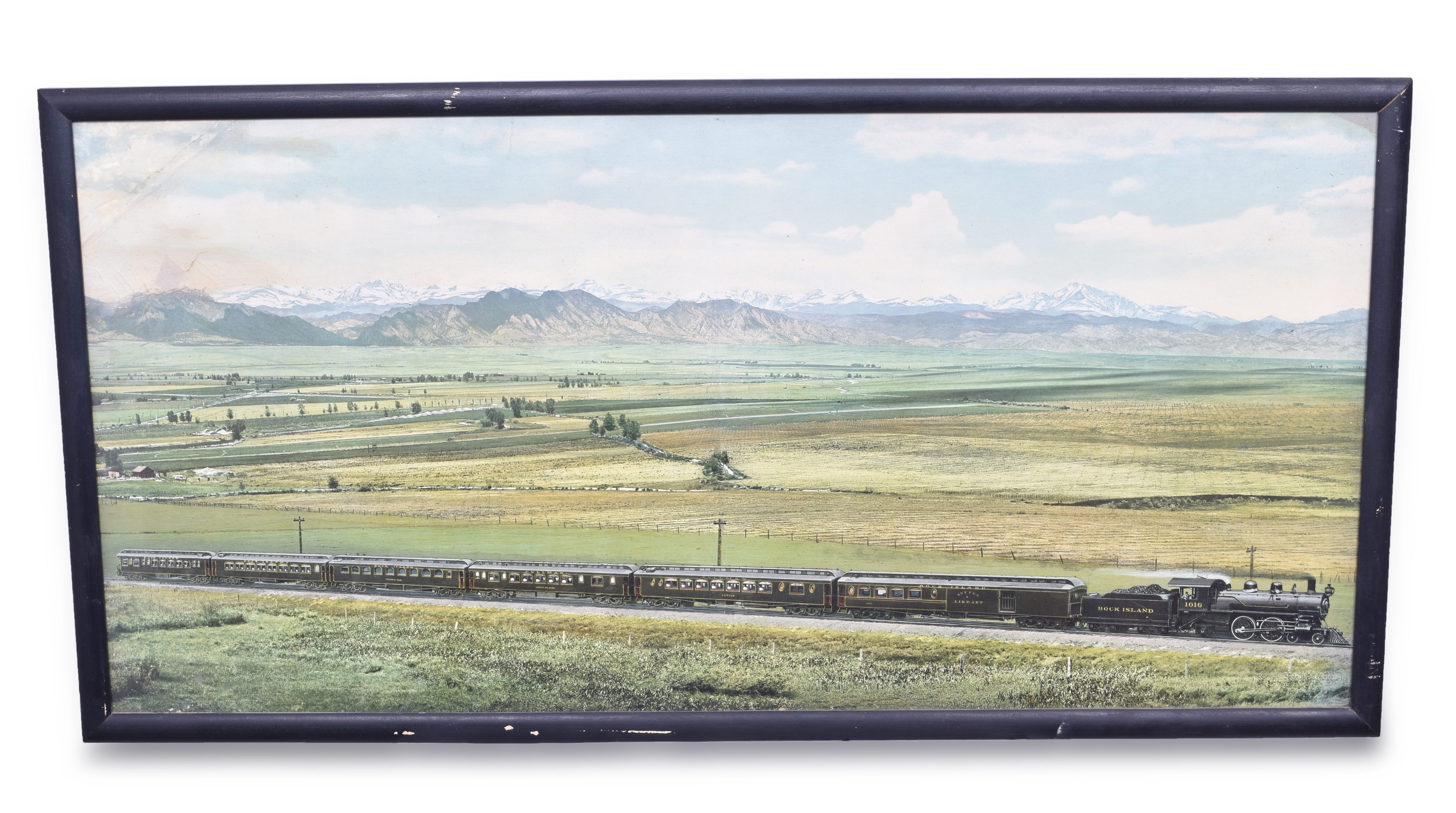 247 - Rock Island Railroad 1909 Detroit Publishing Company Landscape thumbnail