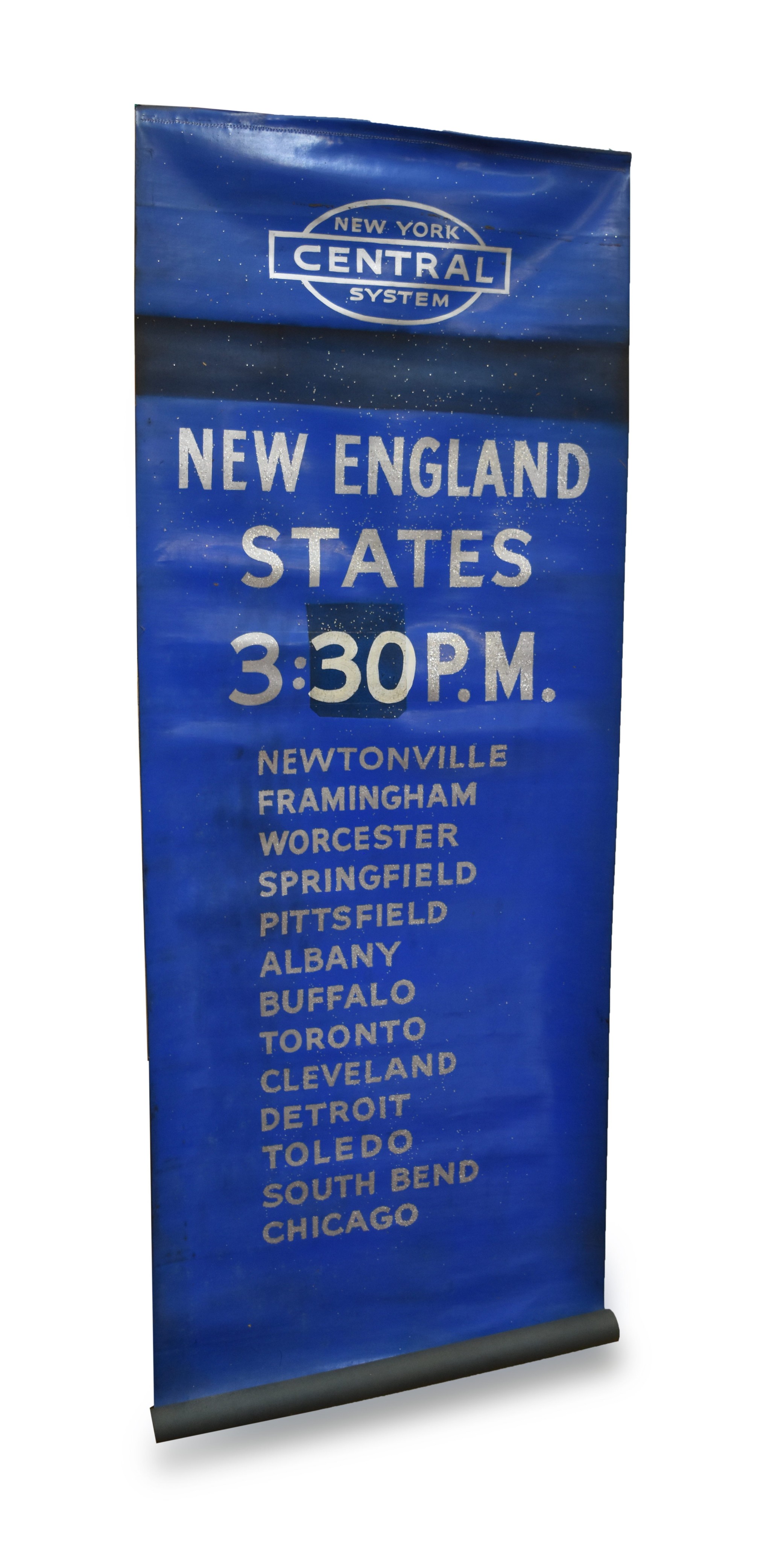 266 - New York Central Railroad - New England States - Destination Roll From Boston thumbnail