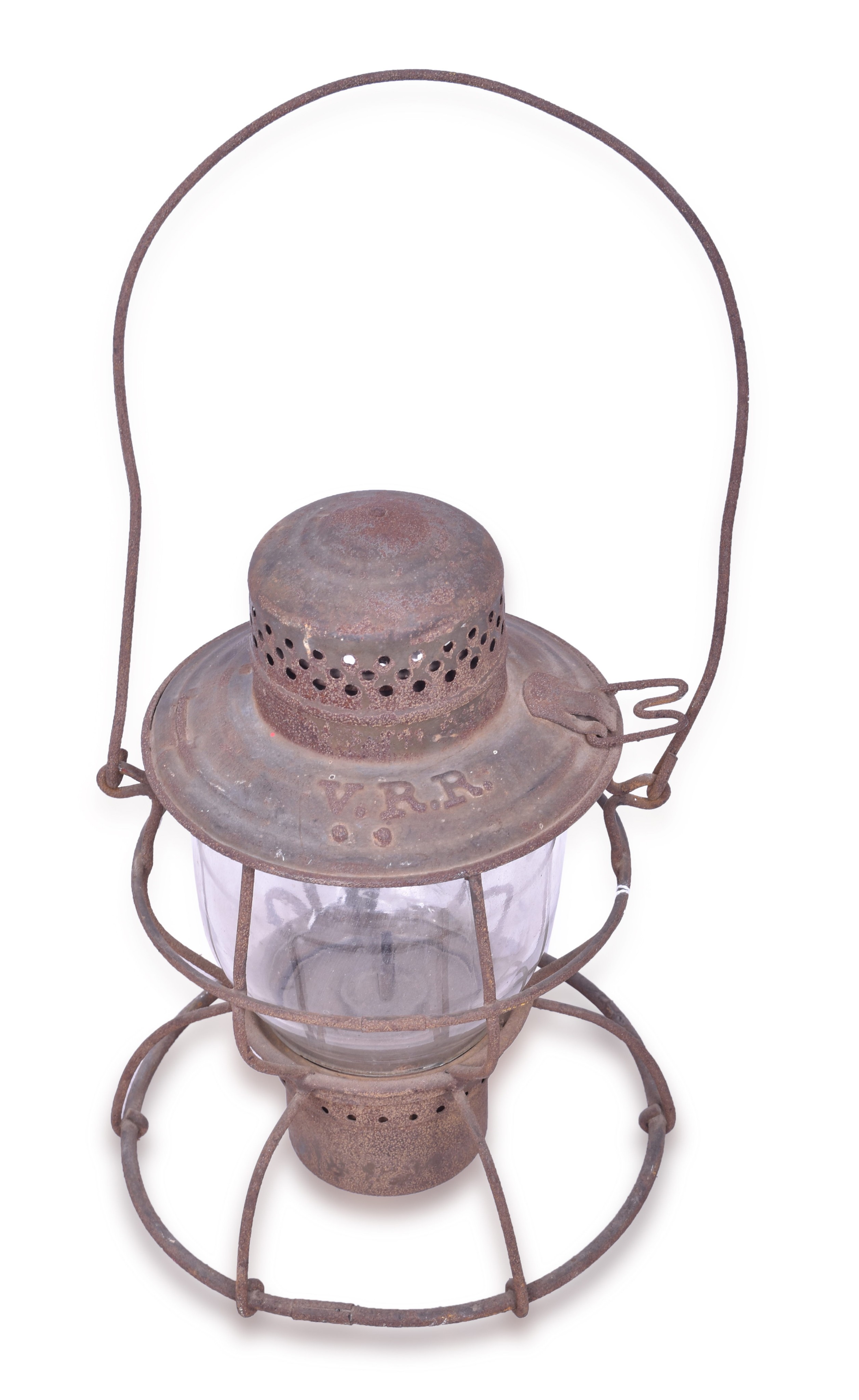333 - Handlan Vandalia Railroad Lantern with Clear Etched Globe thumbnail