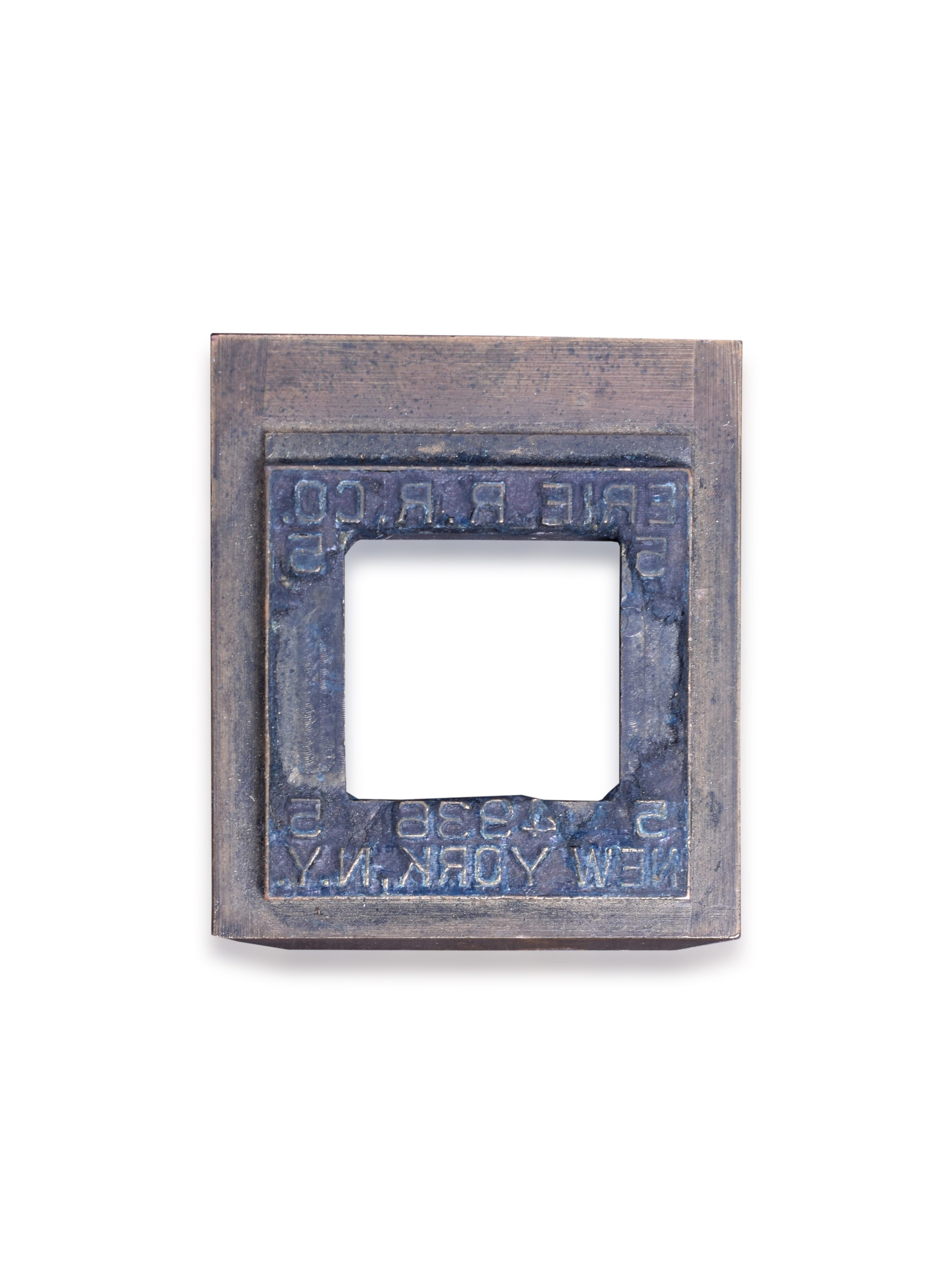 334 - Erie Railroad New York, NY Ticket Dater Die thumbnail