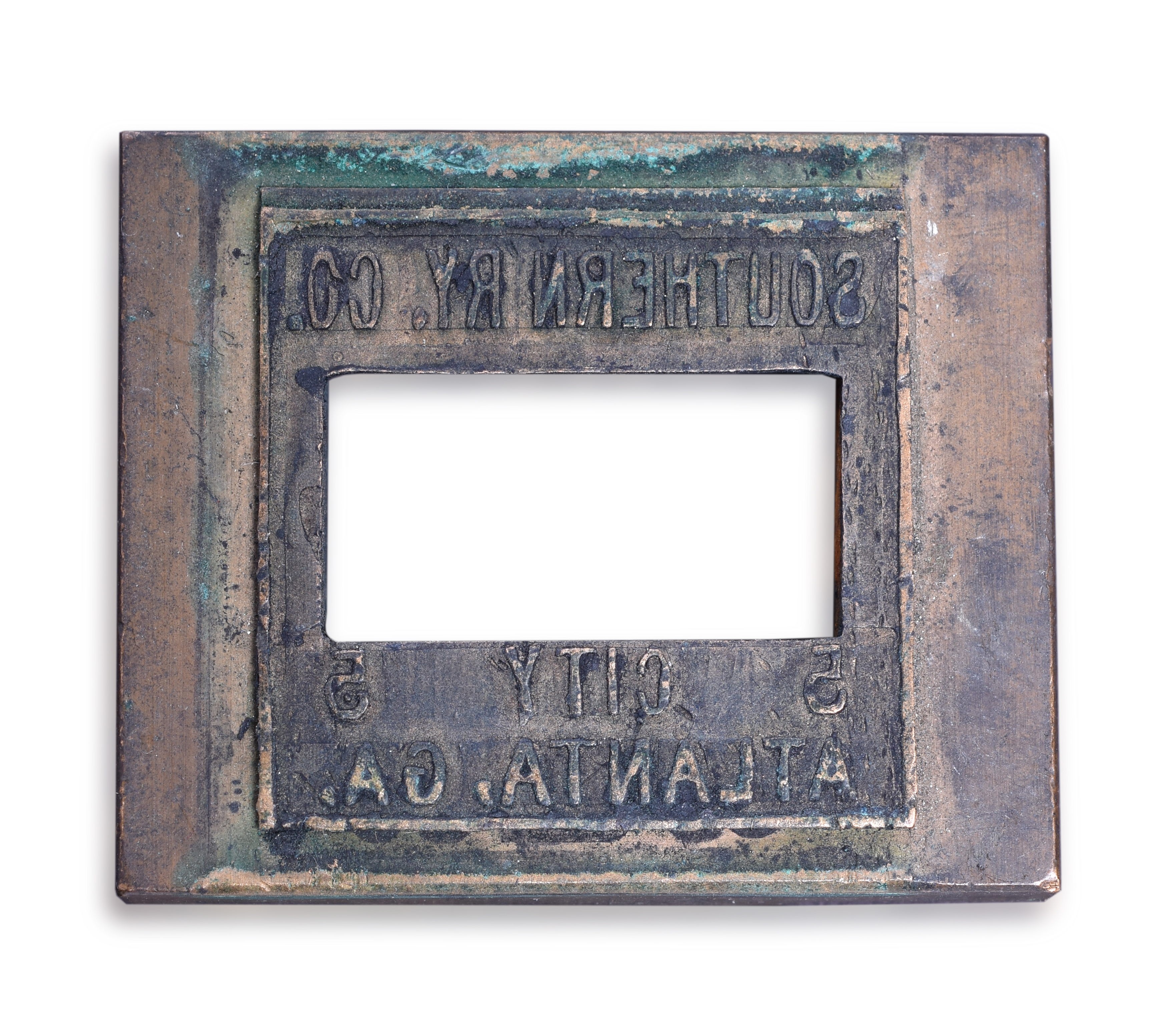 364 - Southern Railway Atlanta Georgia Ticket Dater Die thumbnail