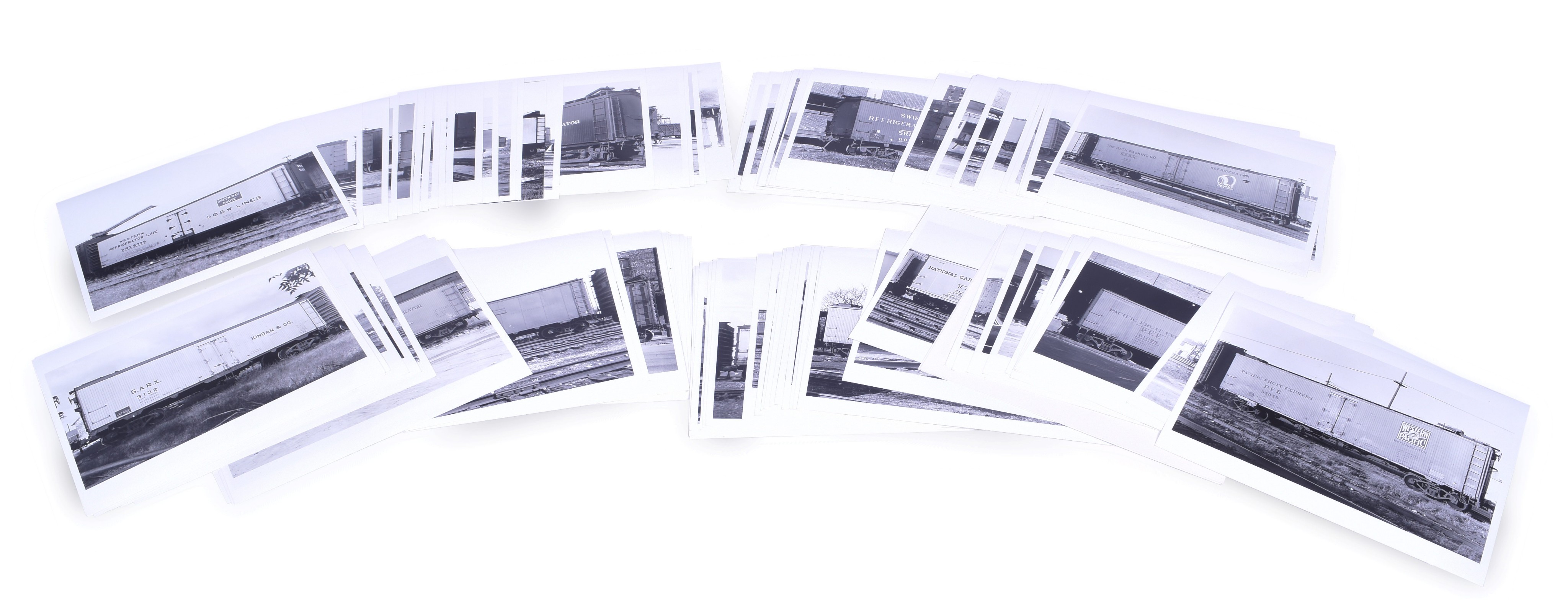 369 - Approximately 80 Railroad Wooden and Steel Reefer Photographs thumbnail