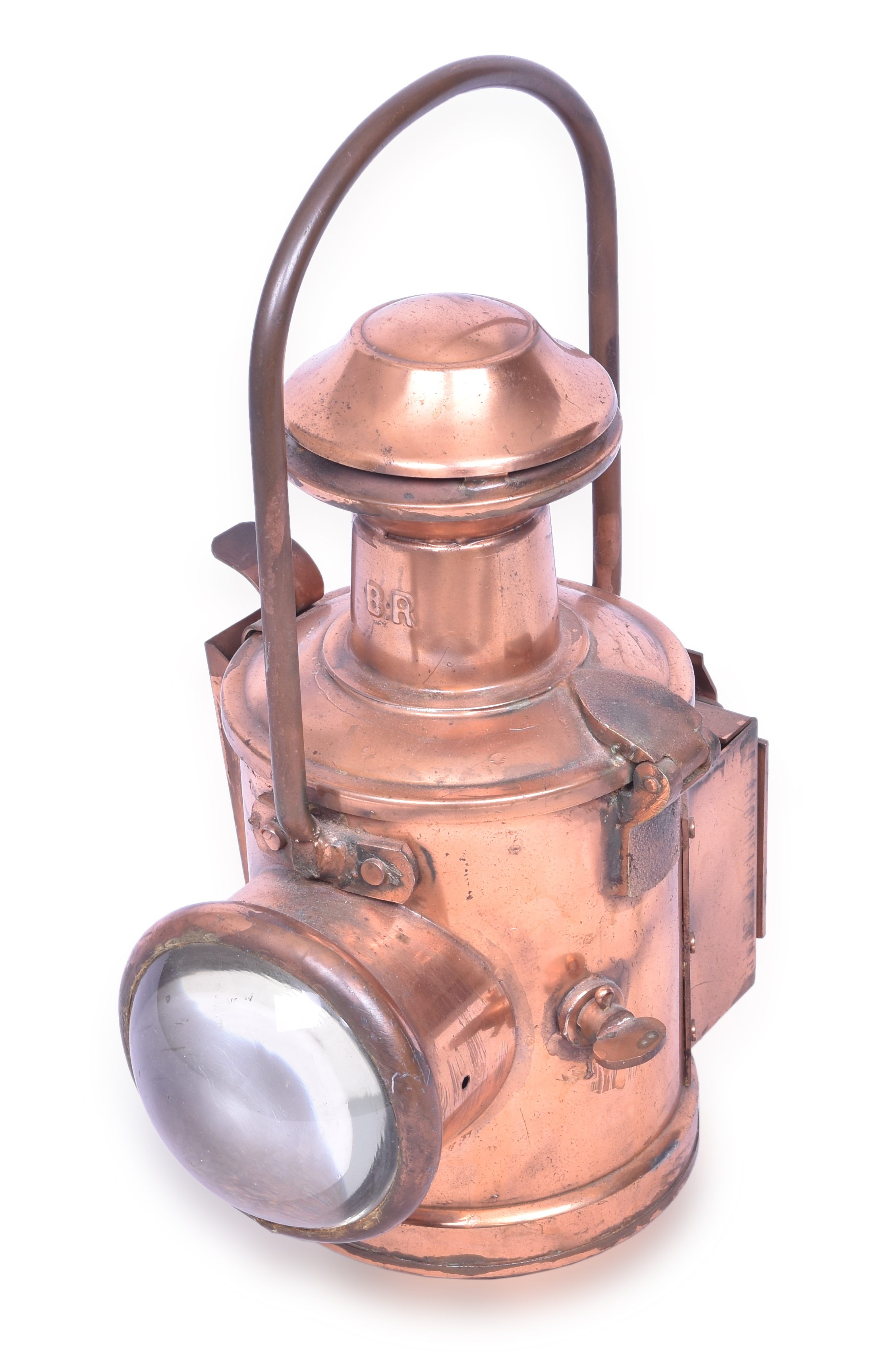 391 - British Railway Copper Marker Lantern thumbnail
