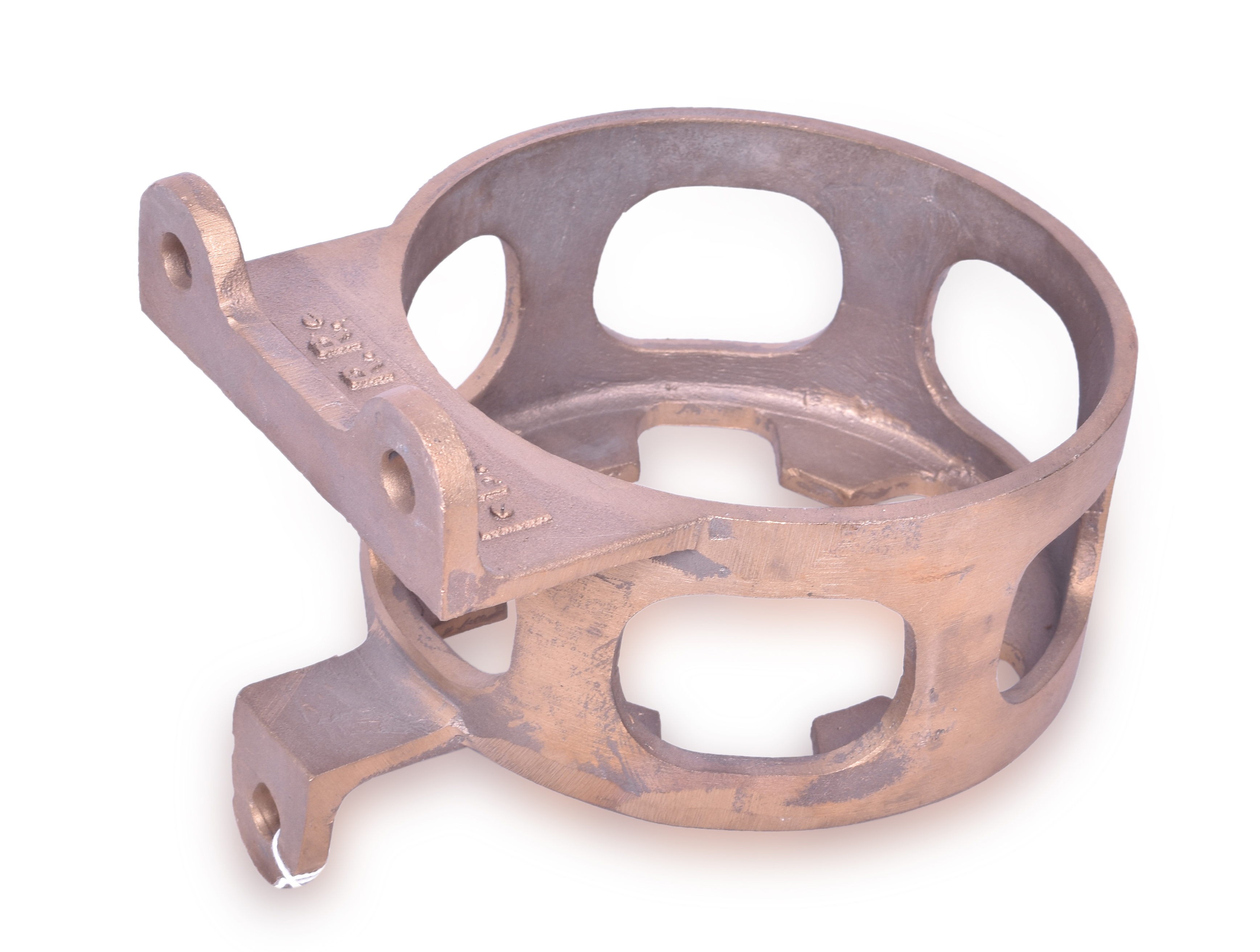 397 - Cast Brass Baltimore and Ohio Locomotive Lantern Holder thumbnail