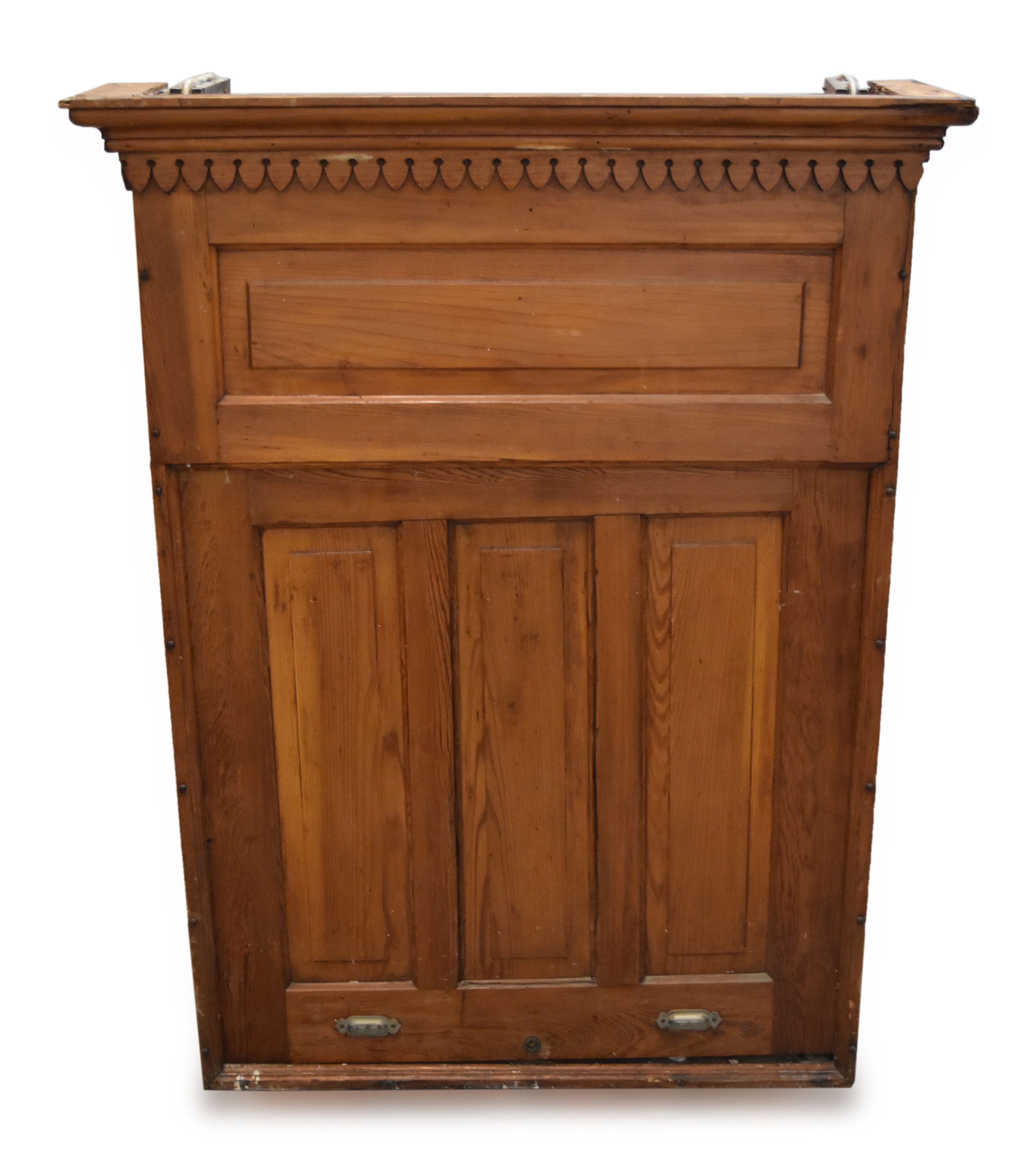 398 - Philadelphia and Reading Railroad Wooden Station Cabinet thumbnail