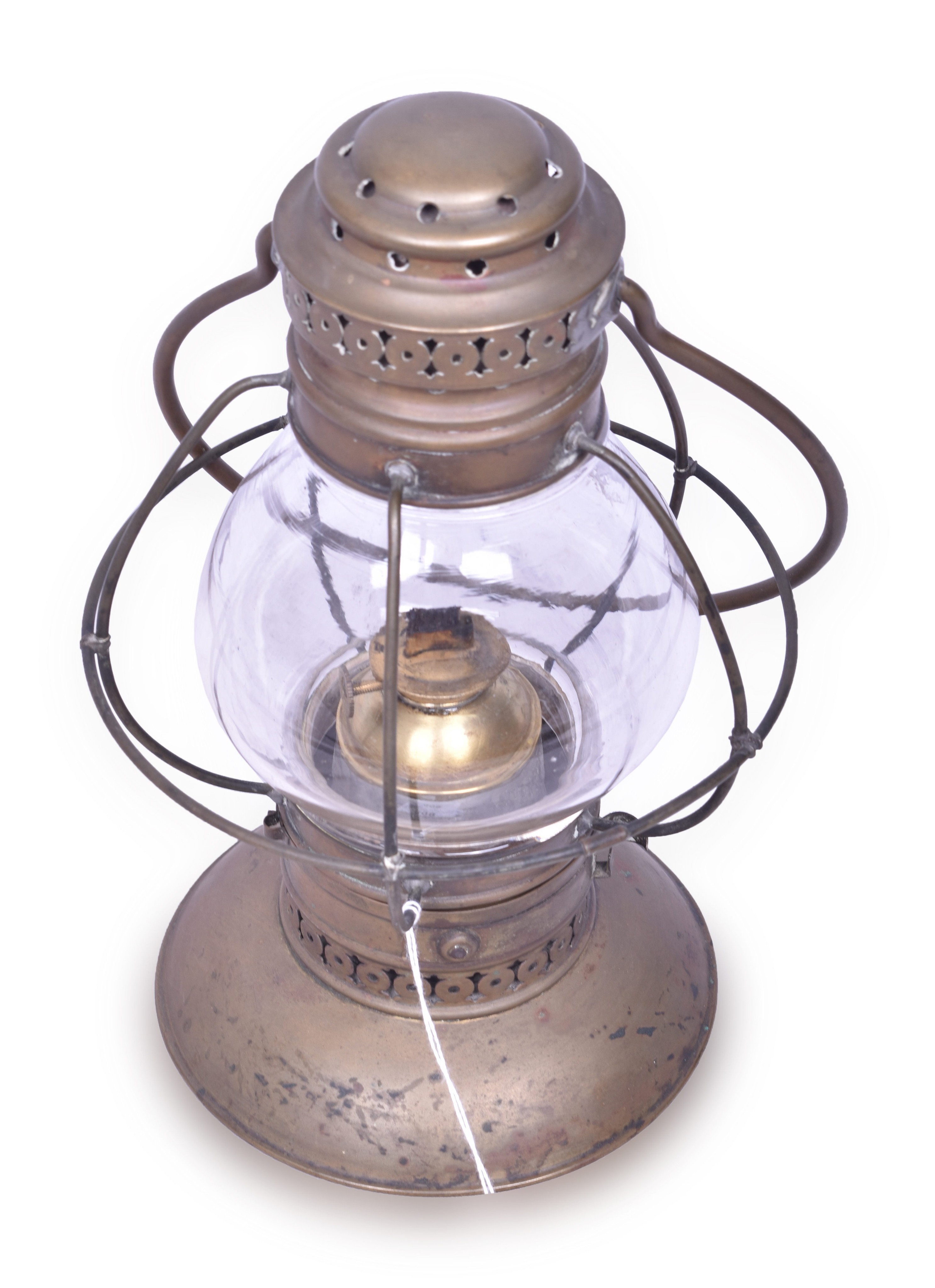 408 - Kelly Fixed Globe Railroad Conductors Lantern thumbnail