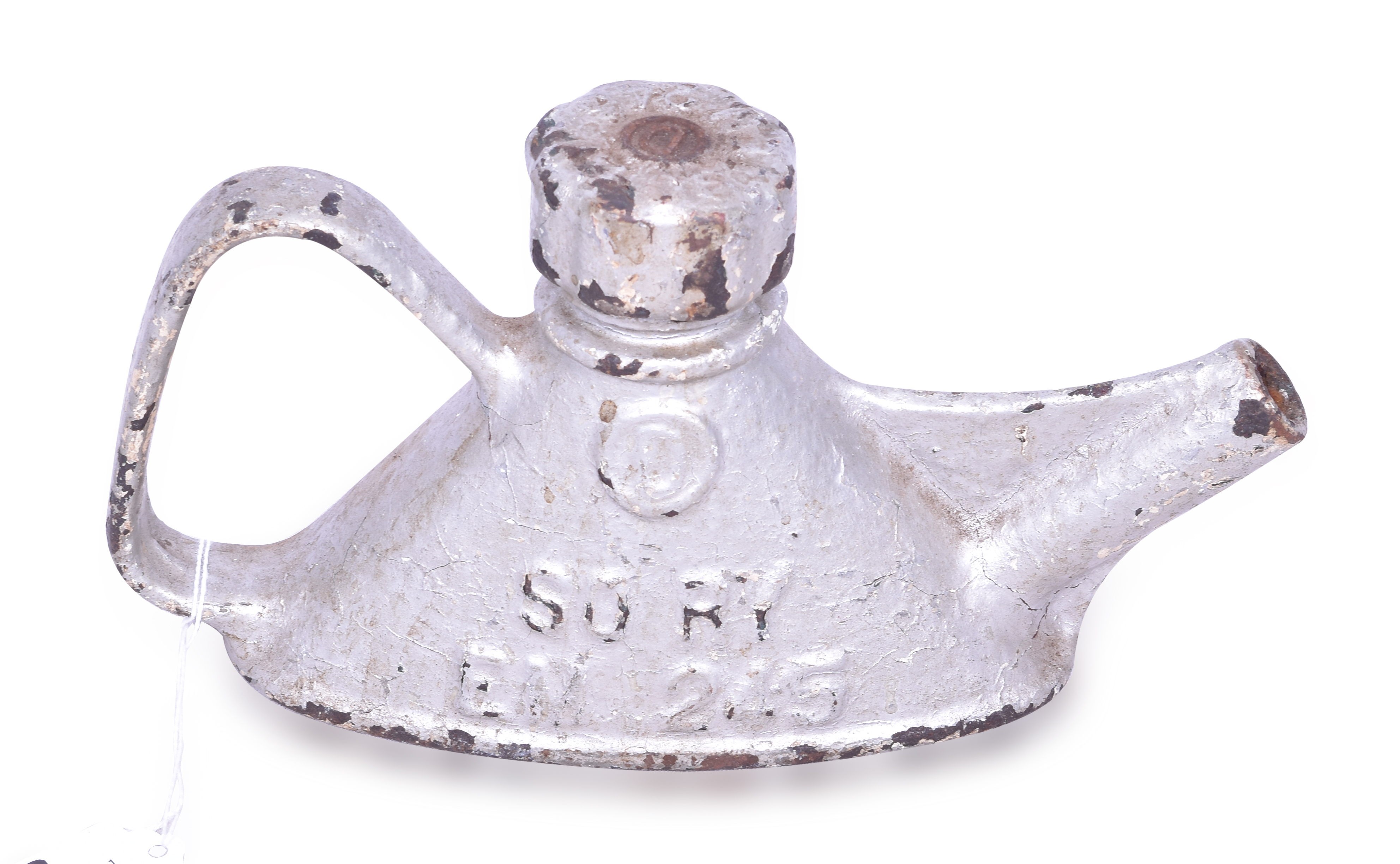 433 - Cast Iron Southern Railway Hand Torch thumbnail