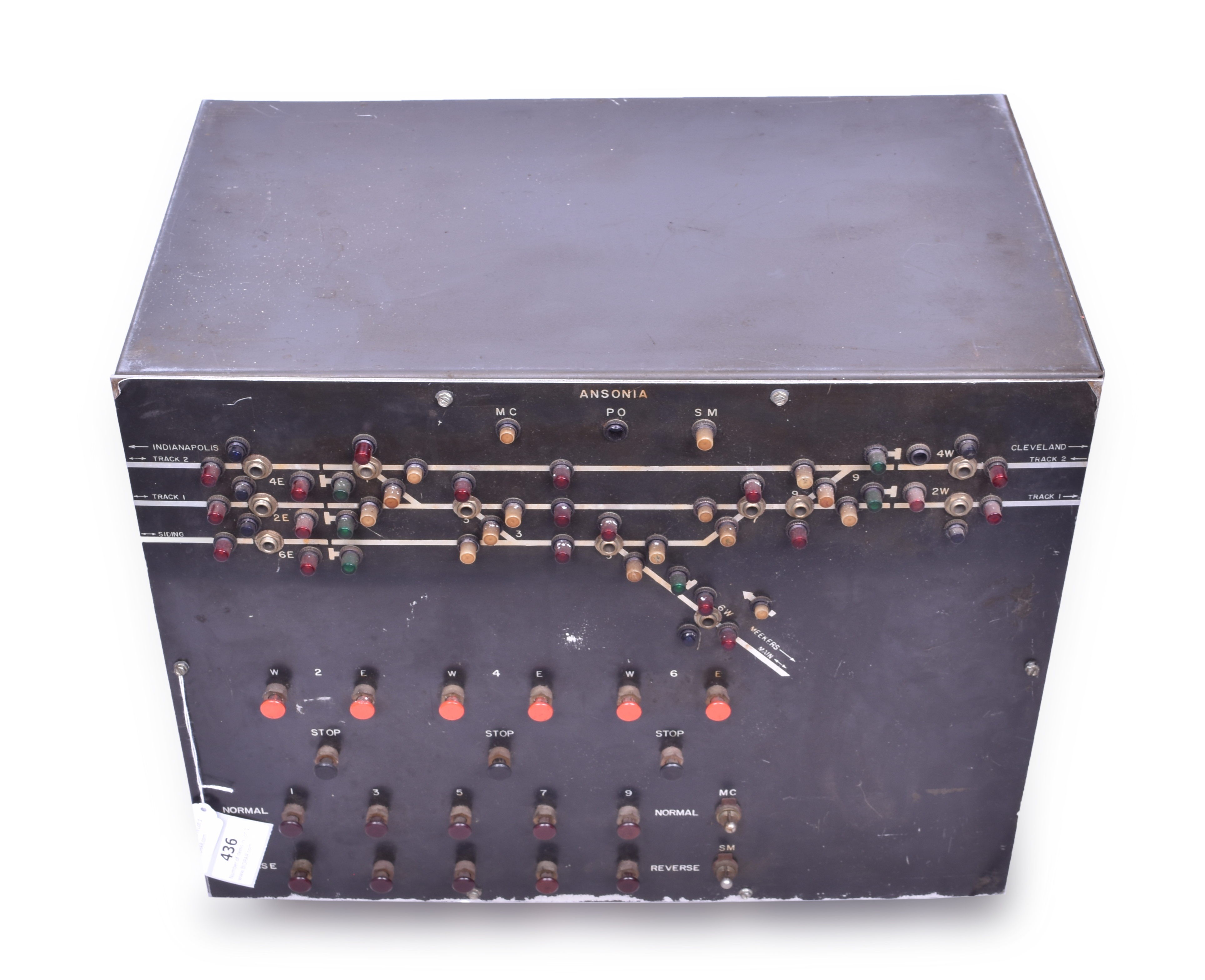 436 - Ansonia, Ohio Railroad Model Board / Signal Indicator thumbnail