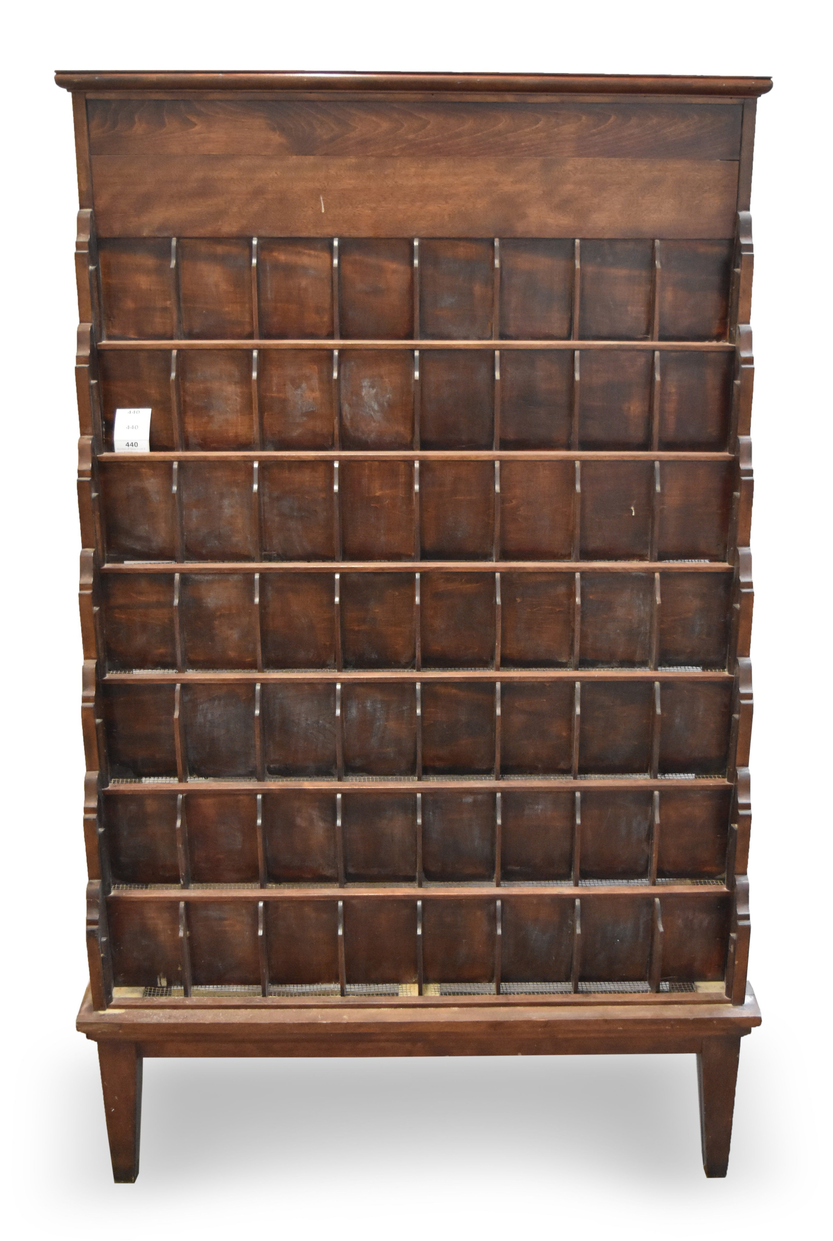 440 - Wooden Railroad Timetable Rack thumbnail