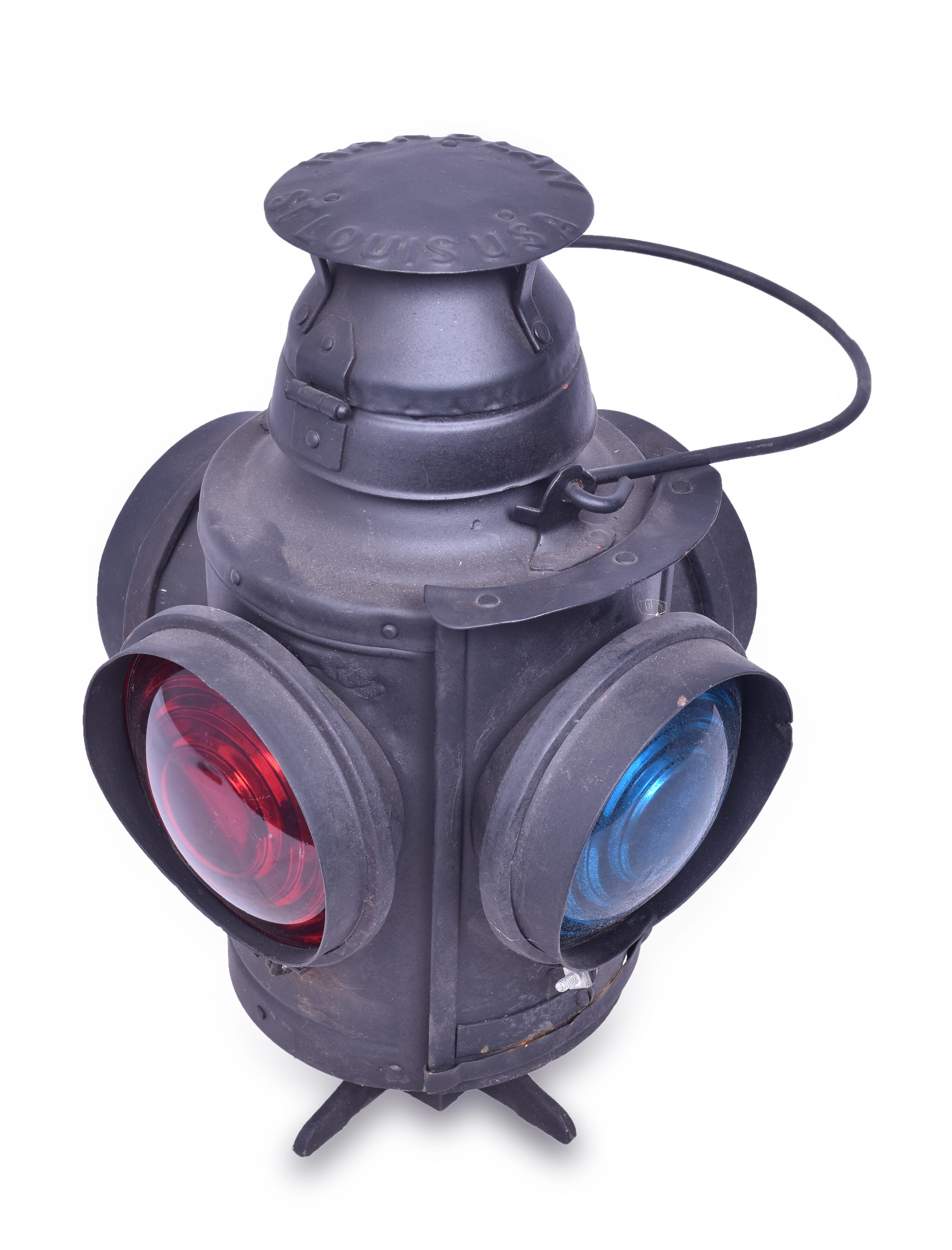 441 - Restored Handlan Alton Railroad Switch Lamp thumbnail