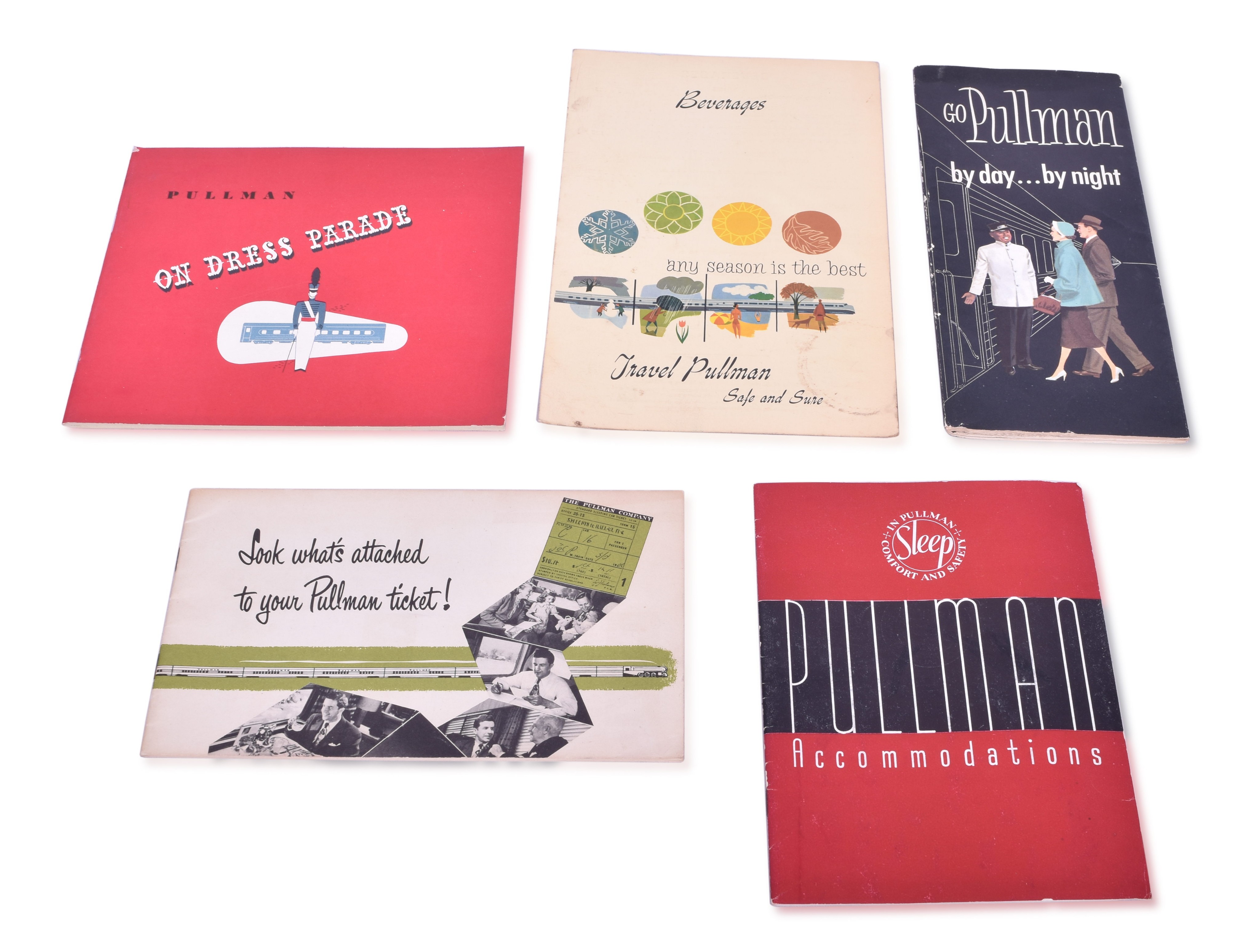 1049 - Pullman Railroad Booklets and Materials thumbnail