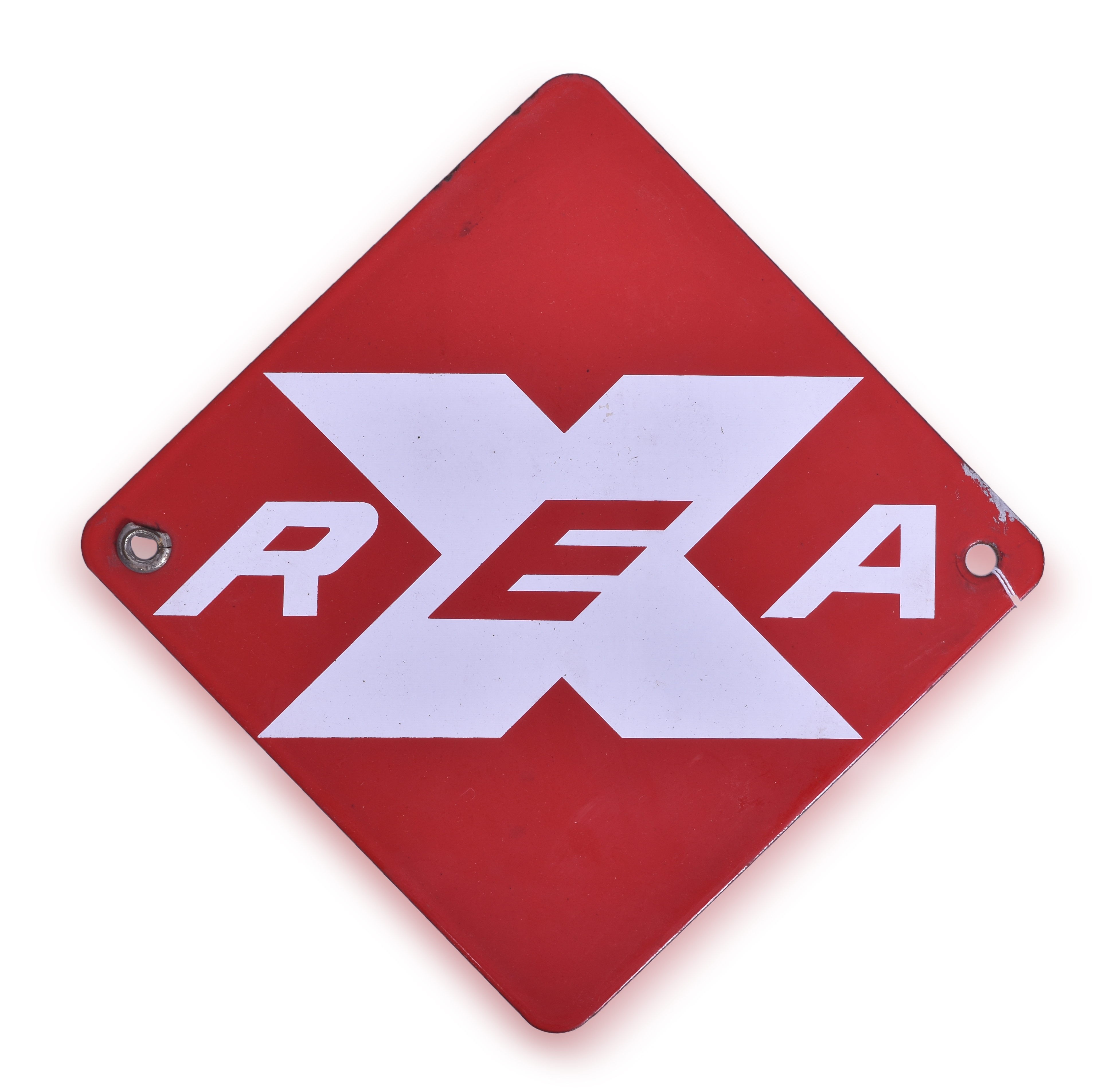 1071 - Railway Express Agency - REAX Porcelain Sign thumbnail