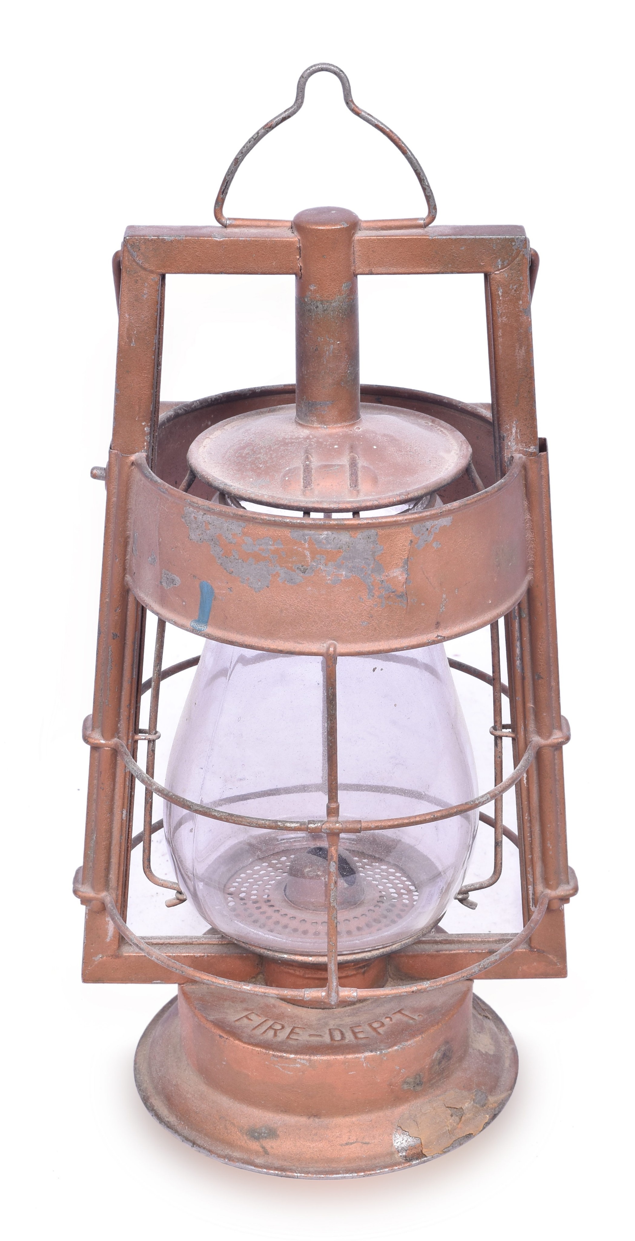 1080 - Dietz Fire Department Lantern w/ Short Fuel Tank thumbnail