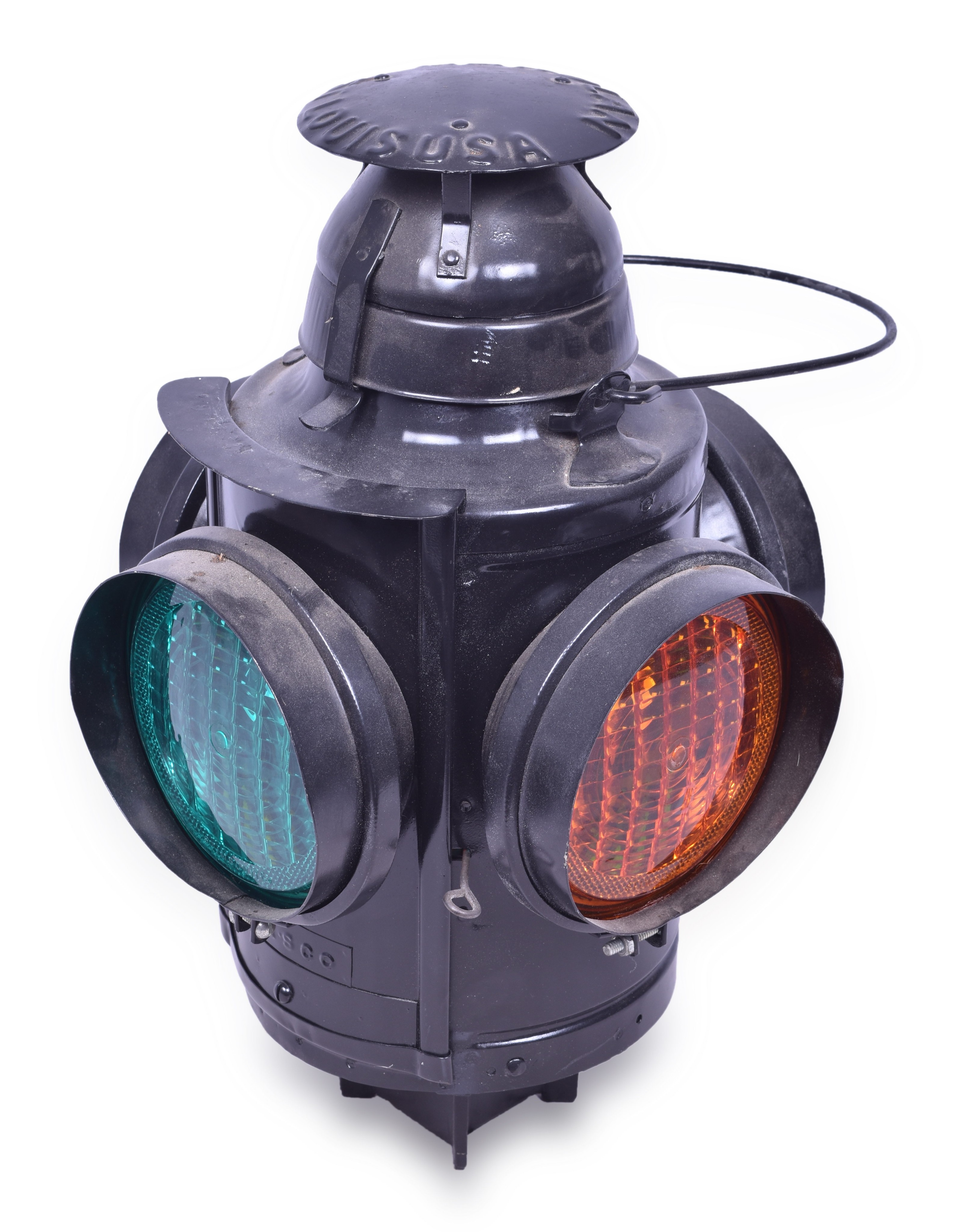 1087 - Restored Handlan Frisco Railroad Switch Lamp thumbnail