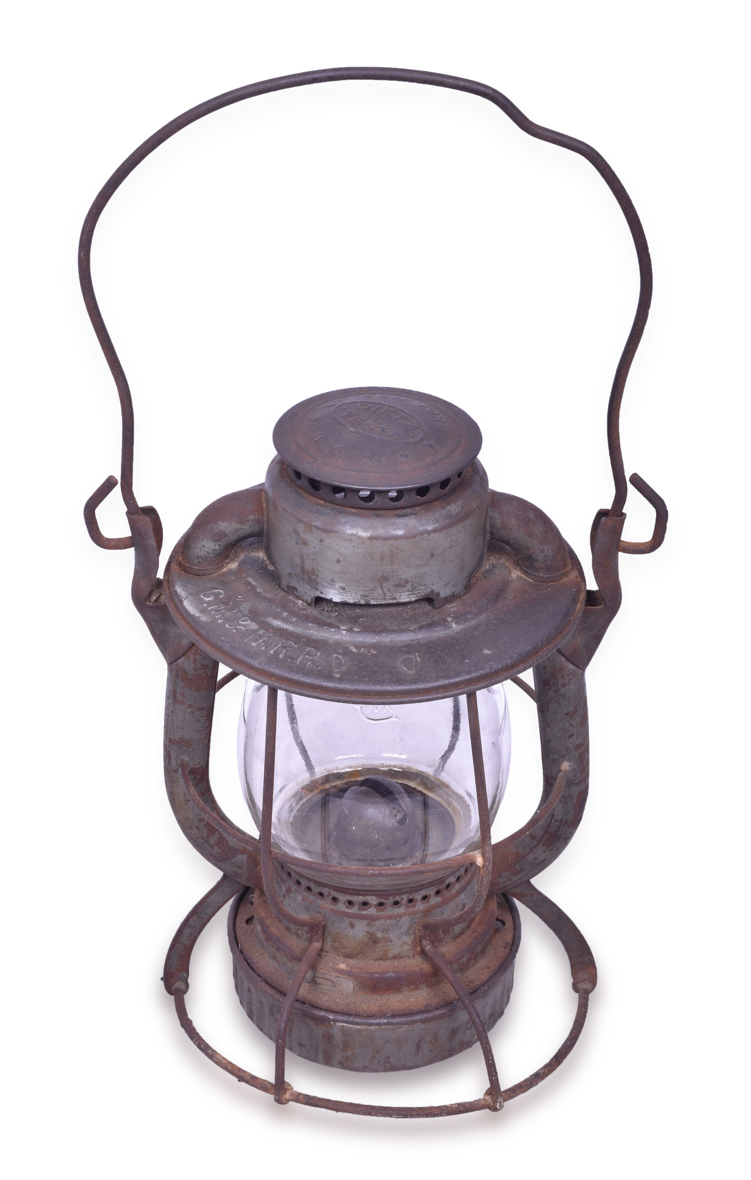 1101 - Dietz Vesta Gulf Mobile and Northern Railroad Lantern thumbnail