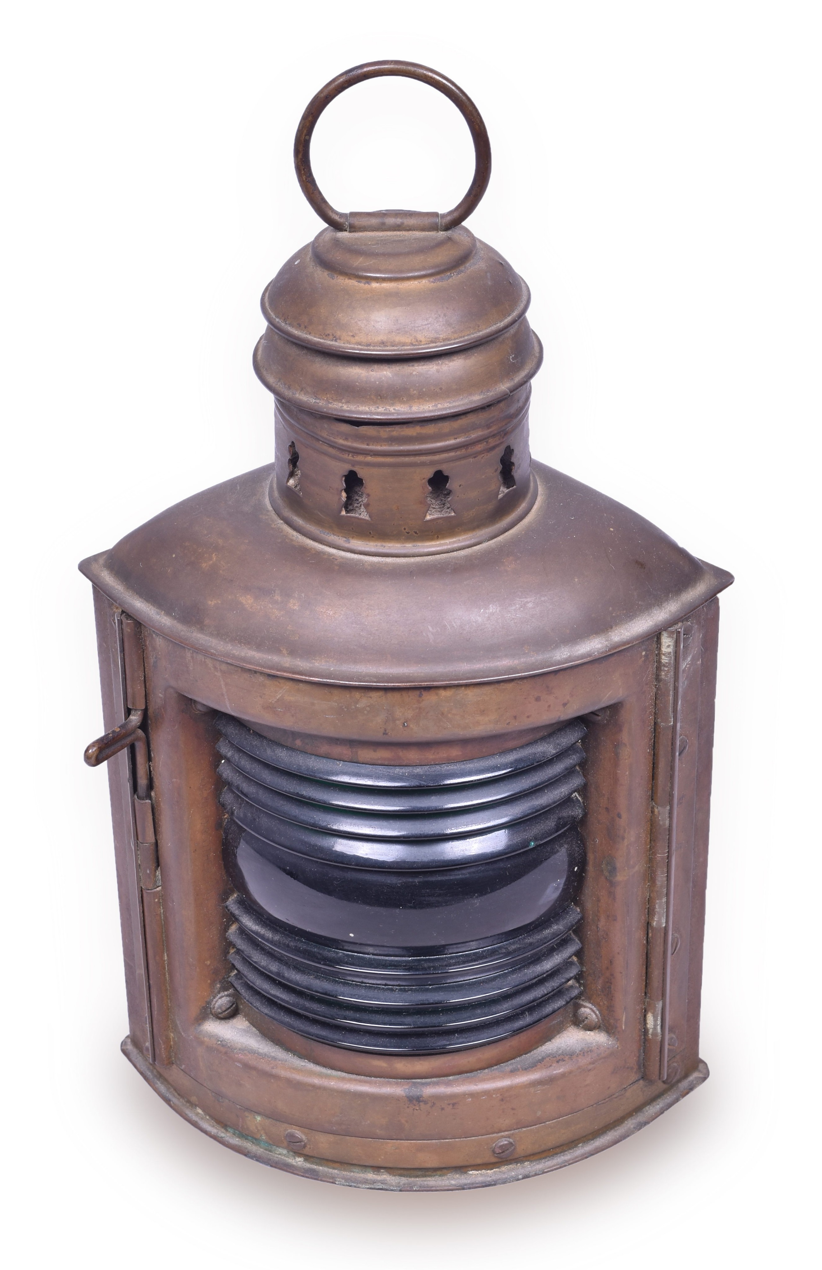 1102 - Perko Marine / Nautical Green Marker Lamp thumbnail