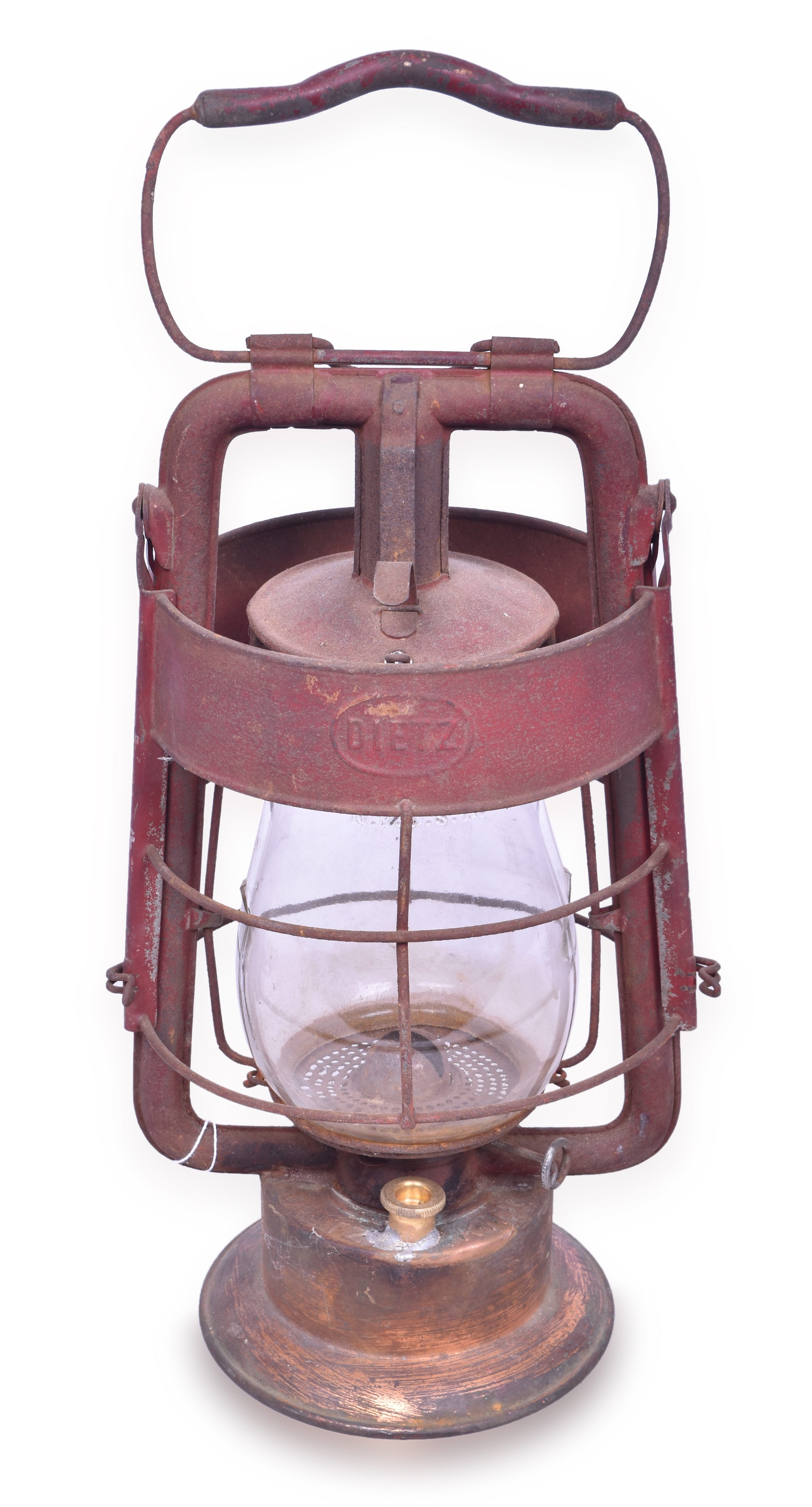 1116 - Unrestored Dietz King Fire Department Lantern thumbnail