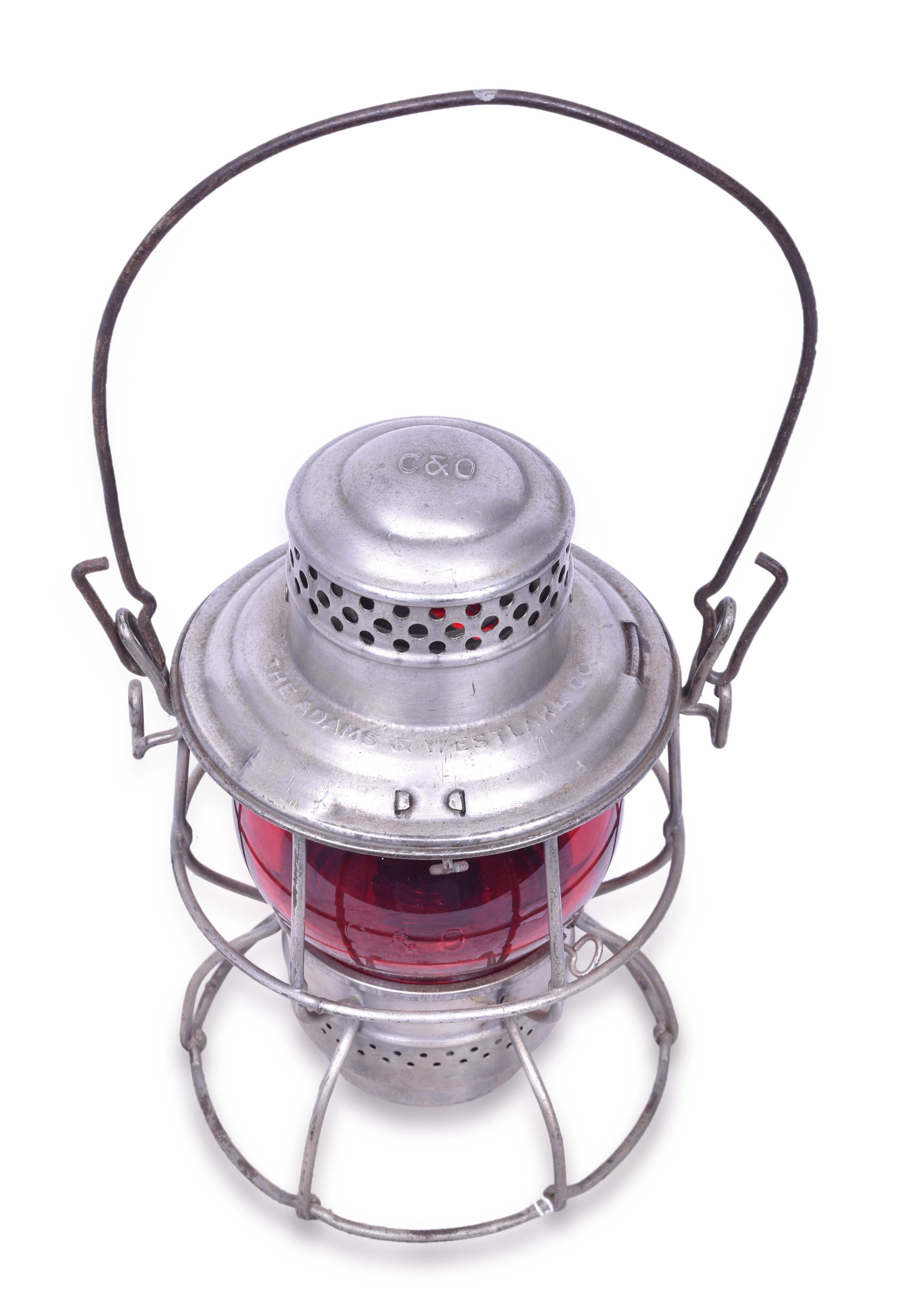 1129 - Adams & Westlake Chesapeake and Ohio Railroad Kero Lantern thumbnail