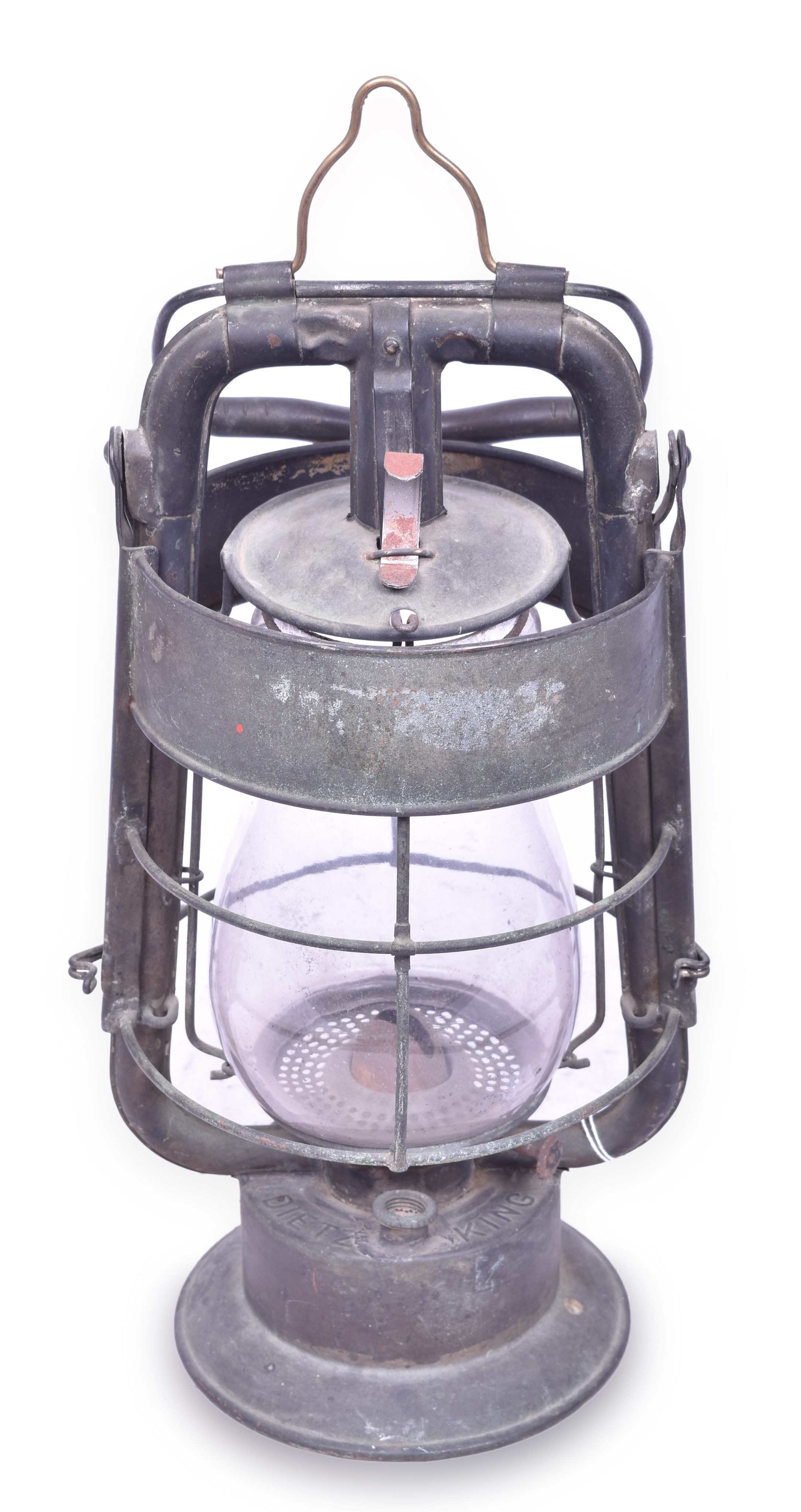 1134 - Brass Body Dietz King Fire Lantern thumbnail