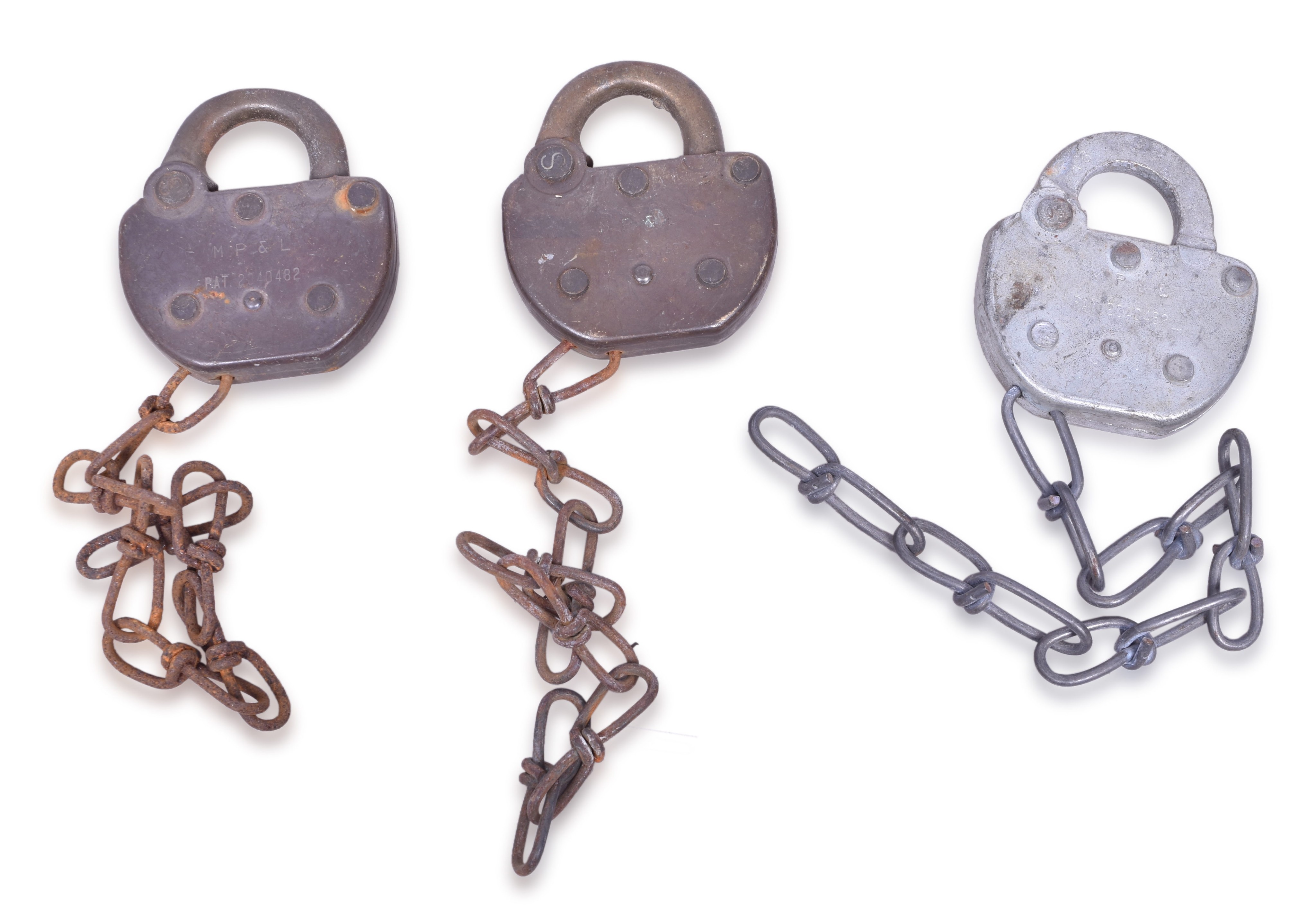 1143 - Three Minnesota Power and Light Adlake Switch Locks thumbnail