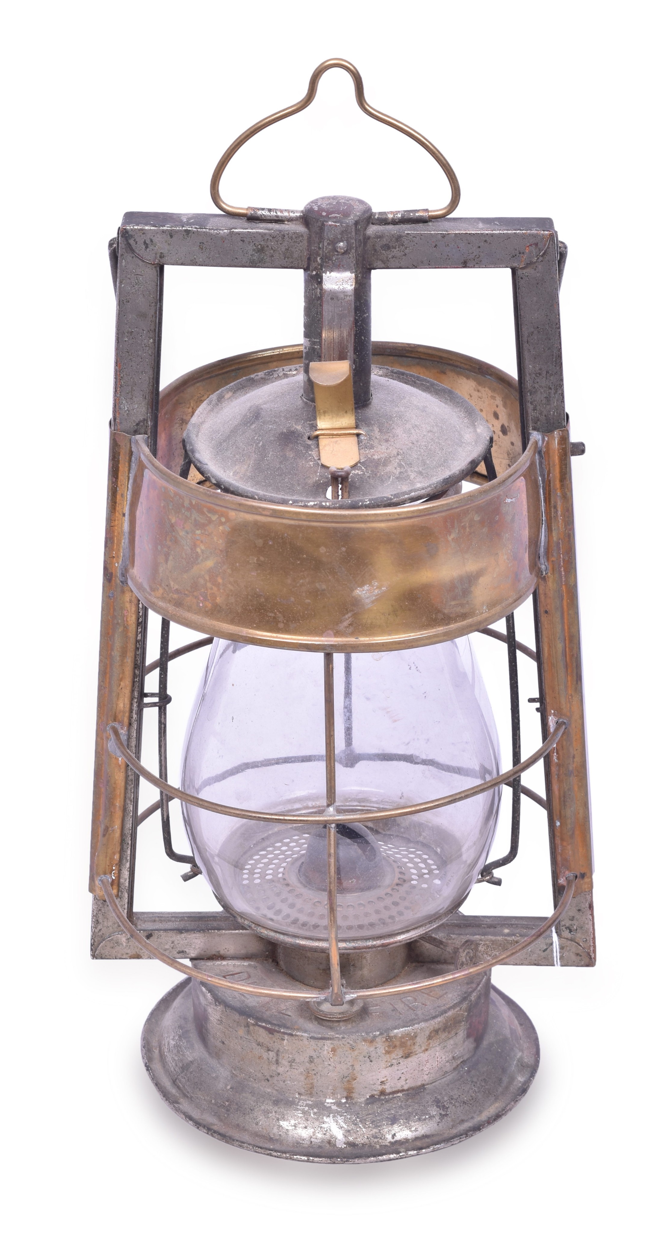 1148 - Dietz Tubular Fire Lantern w/ Brass Water Shield thumbnail