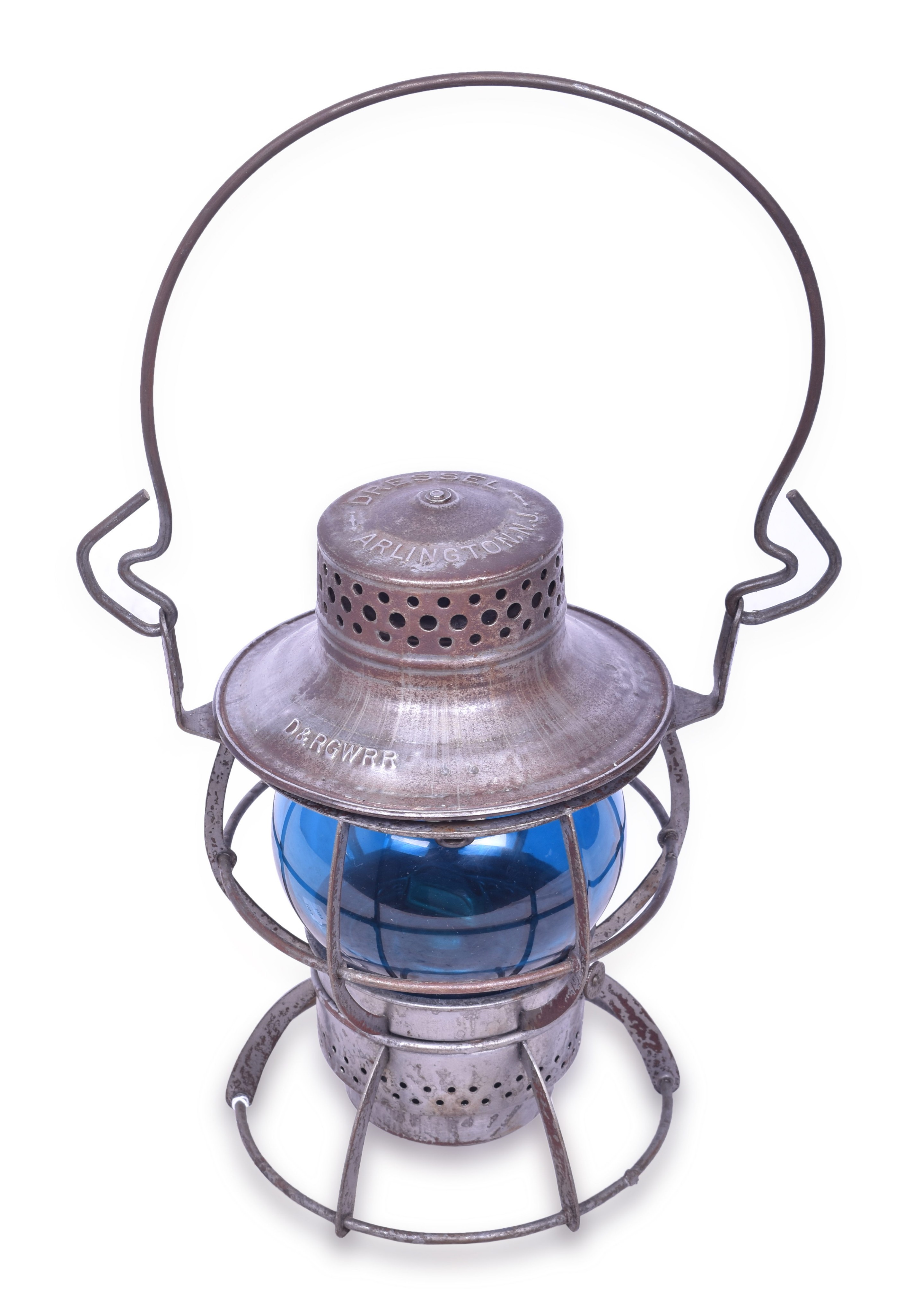 1153 - Dressel Denver and Rio Grande Western Railroad Lantern thumbnail