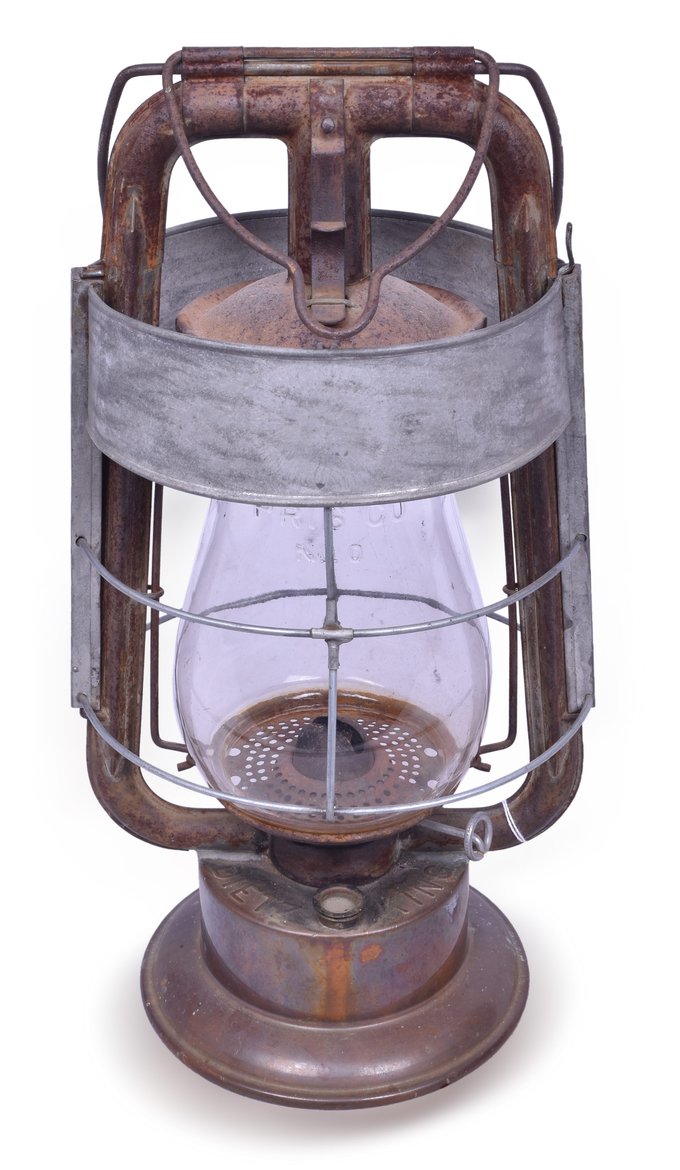 1170 - Dietz King Fire Lantern w/ Copper Tank thumbnail