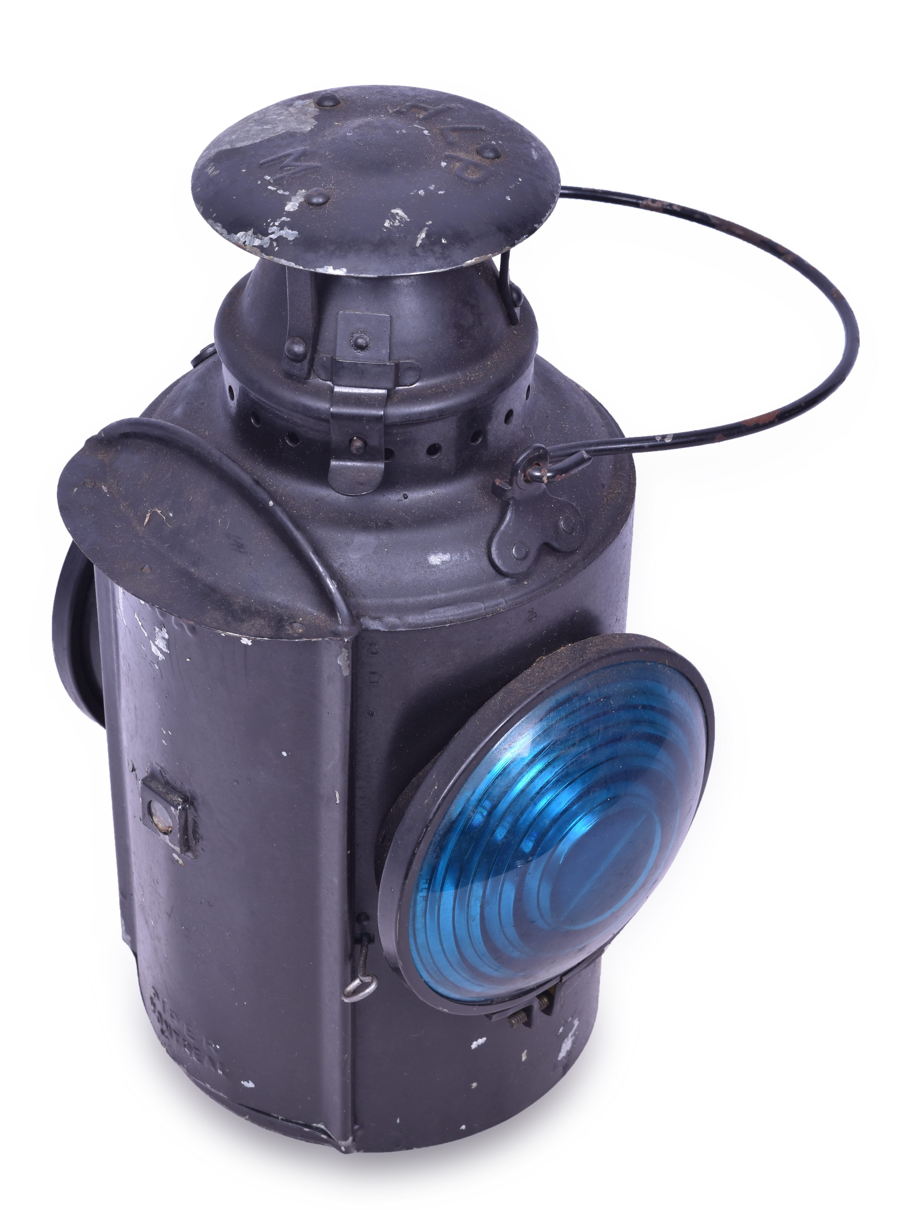 1175 - Piper Canadian National Railroad Train Order / Yard Limit Lamp thumbnail