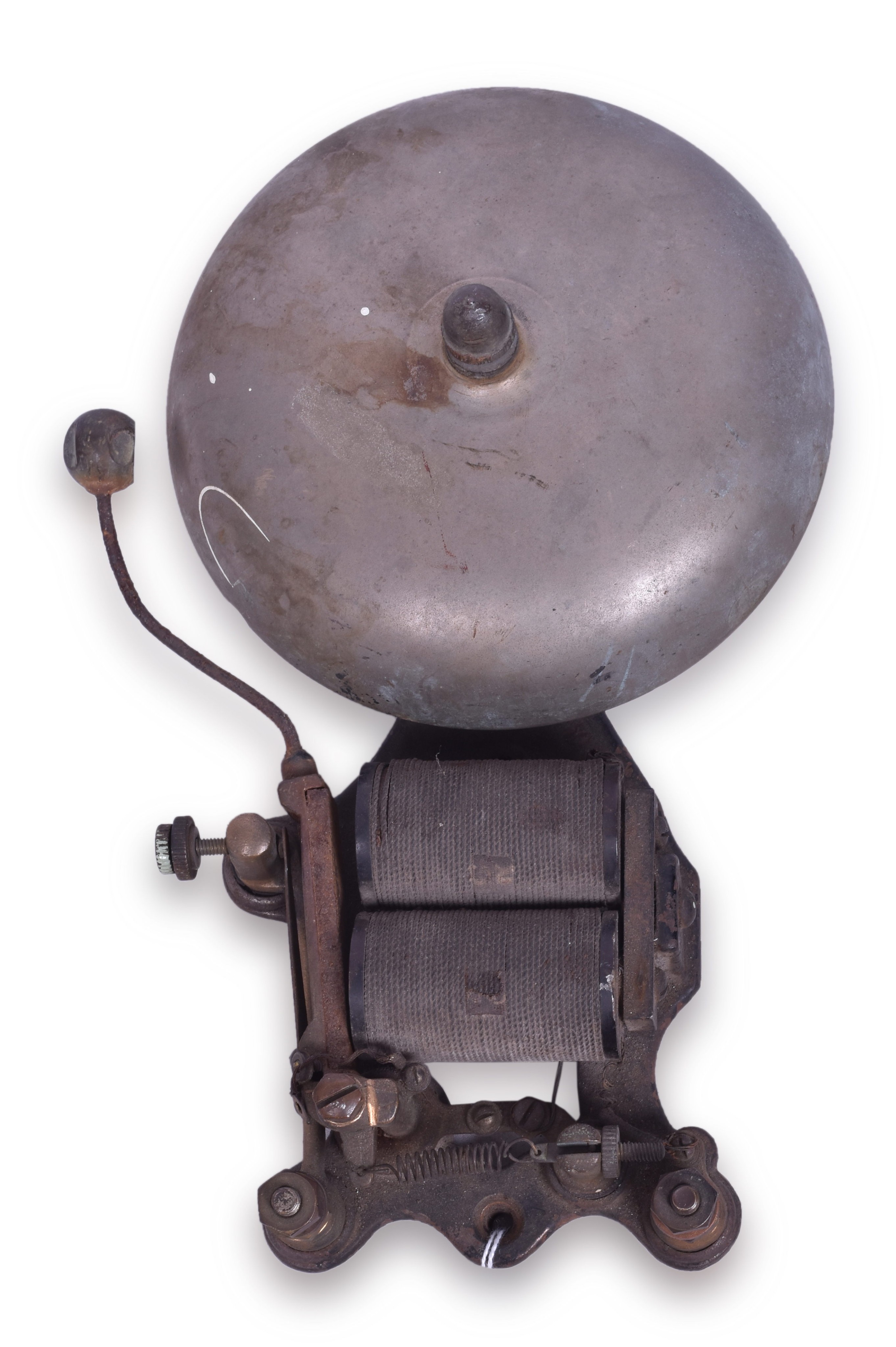 1210 - Brass Electric Bell Fire Gong - 6