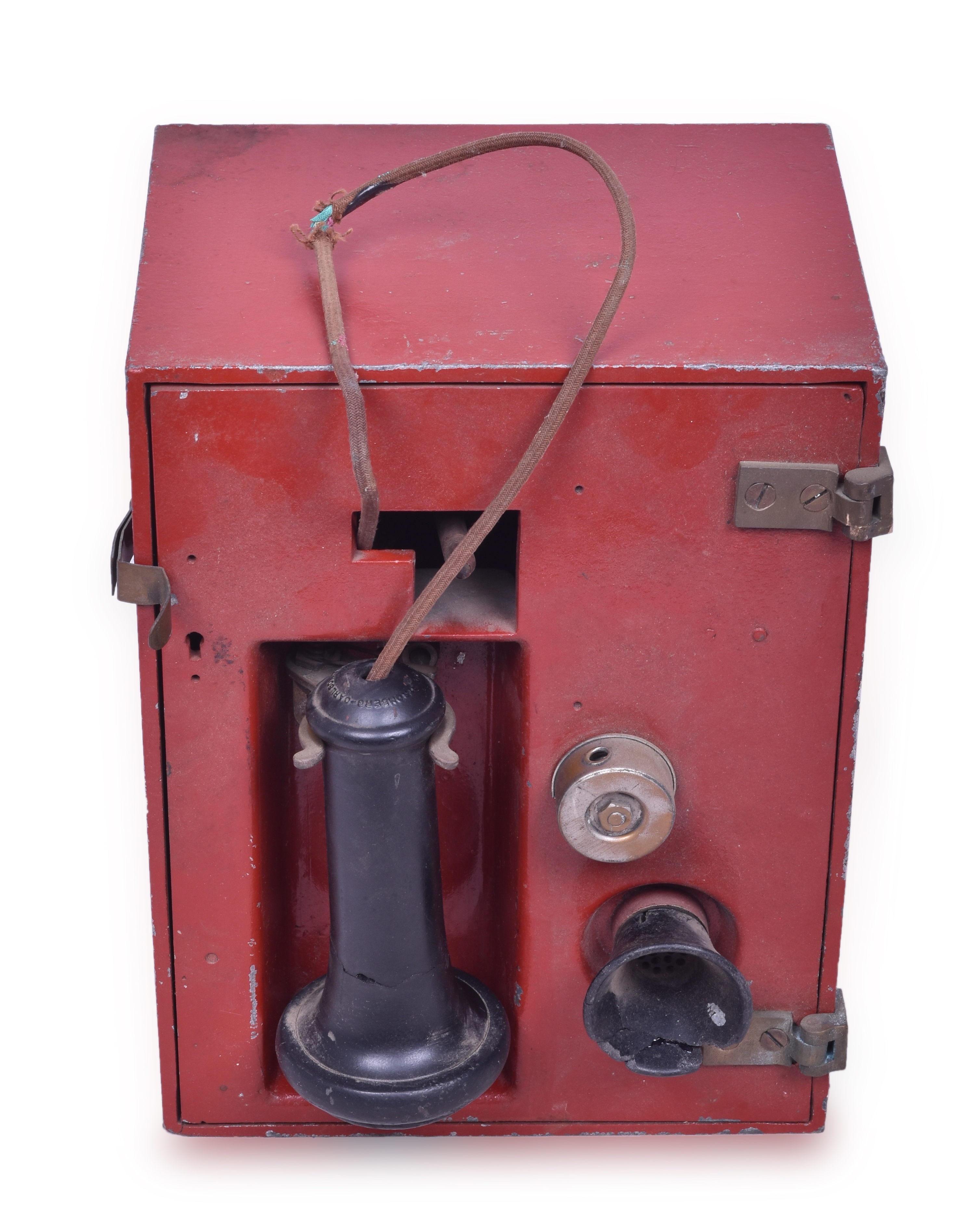 1212 - Partial Fire Pull / Call Box w/ Handset and Mechanism thumbnail